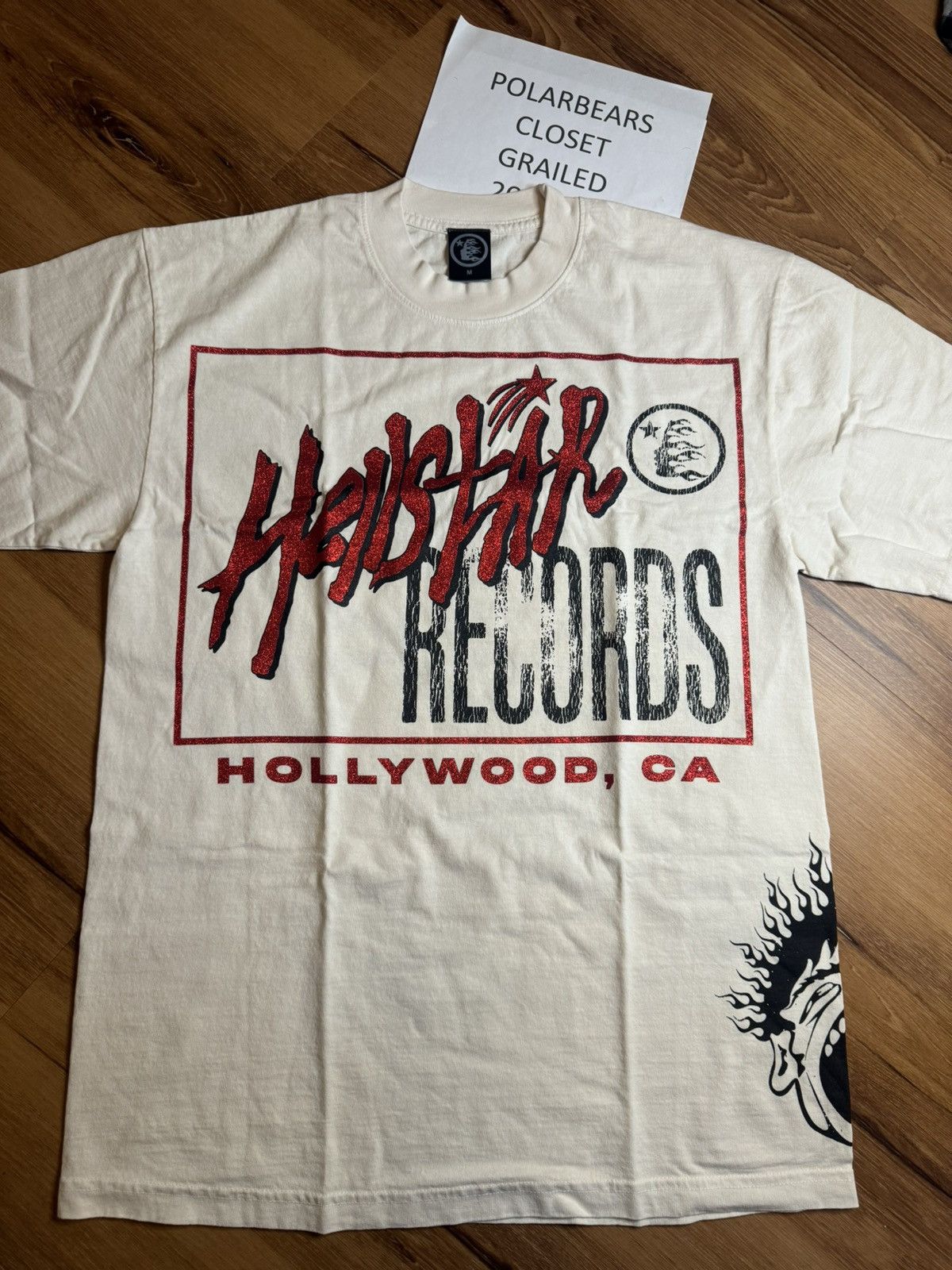 HELLSTAR Hellstar Records Tee Cream | Grailed