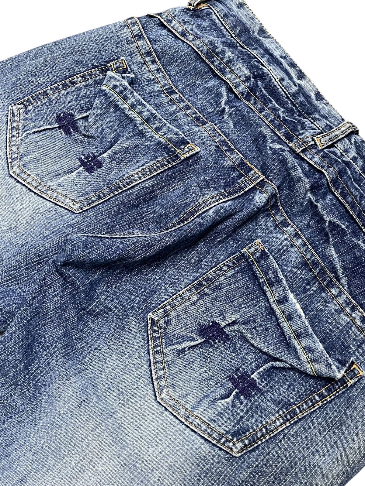 GOSTAR DE FUGA × Hysteric Glamour × Japanese Brand J honey Japan Zipper Pocket Undercover Style Jeans Size US 30 / EU 46 - 11 Thumbnail