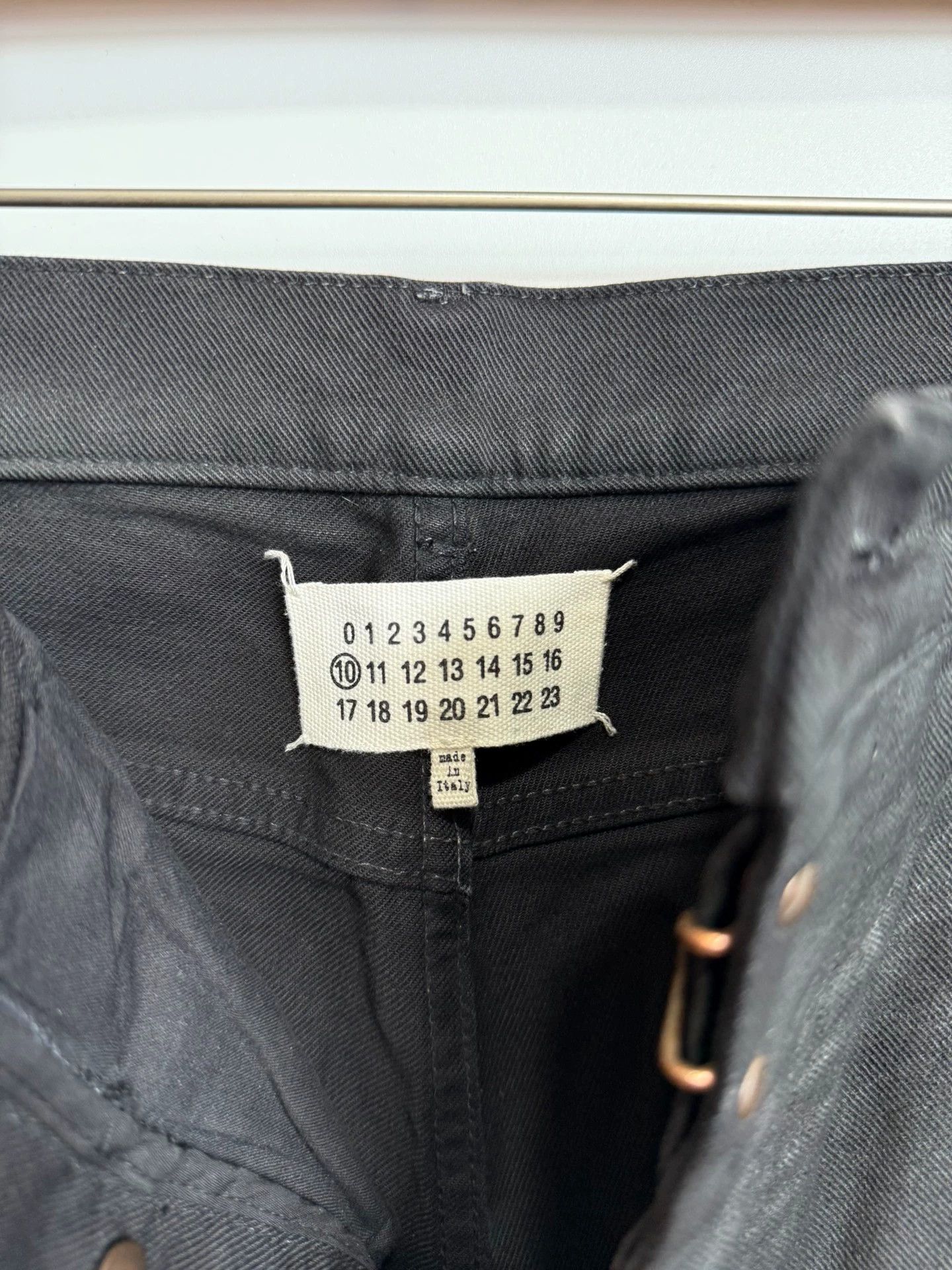 Maison Margiela Waxed Denim Jeans - Runway - Size 48