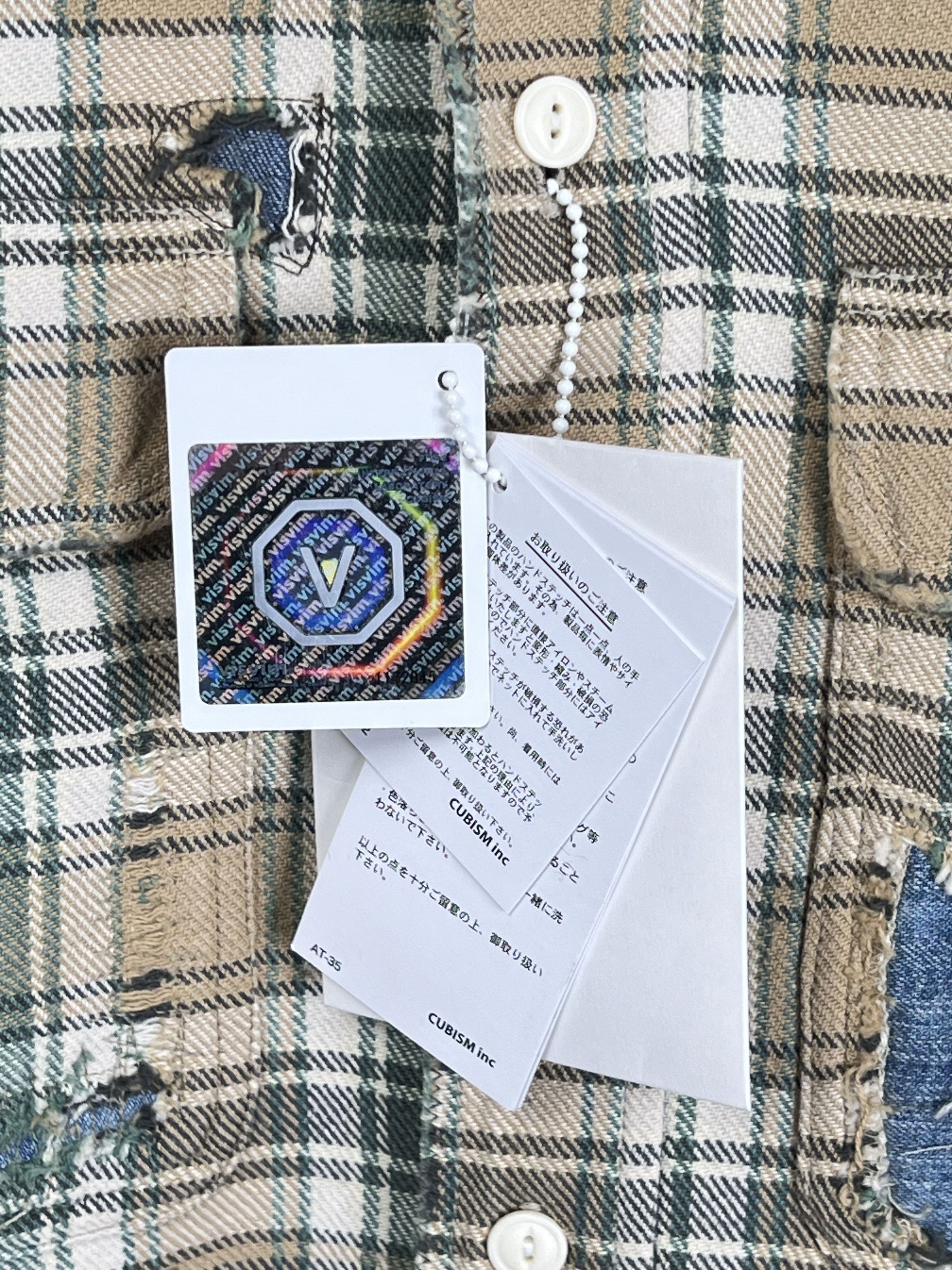 Visvim RARE*Brand New LUMBER SHIRT L/S CRASH Size M Size US M / EU 48-50 / 2 - 8 Thumbnail