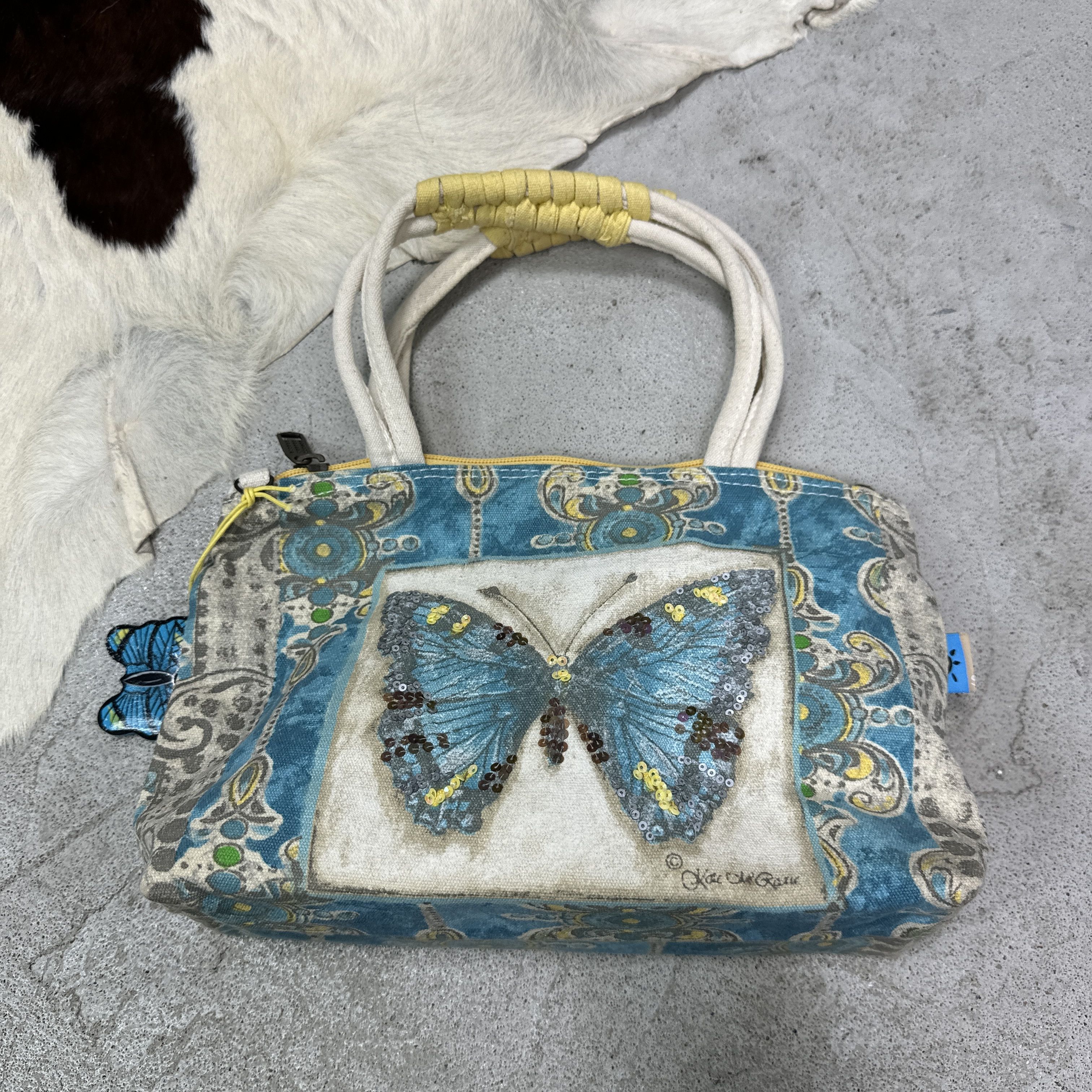 Vintage Vintage Preppy Avant Garde Butterfly Bag Y2K Size ONE SIZE - 2 Thumbnail