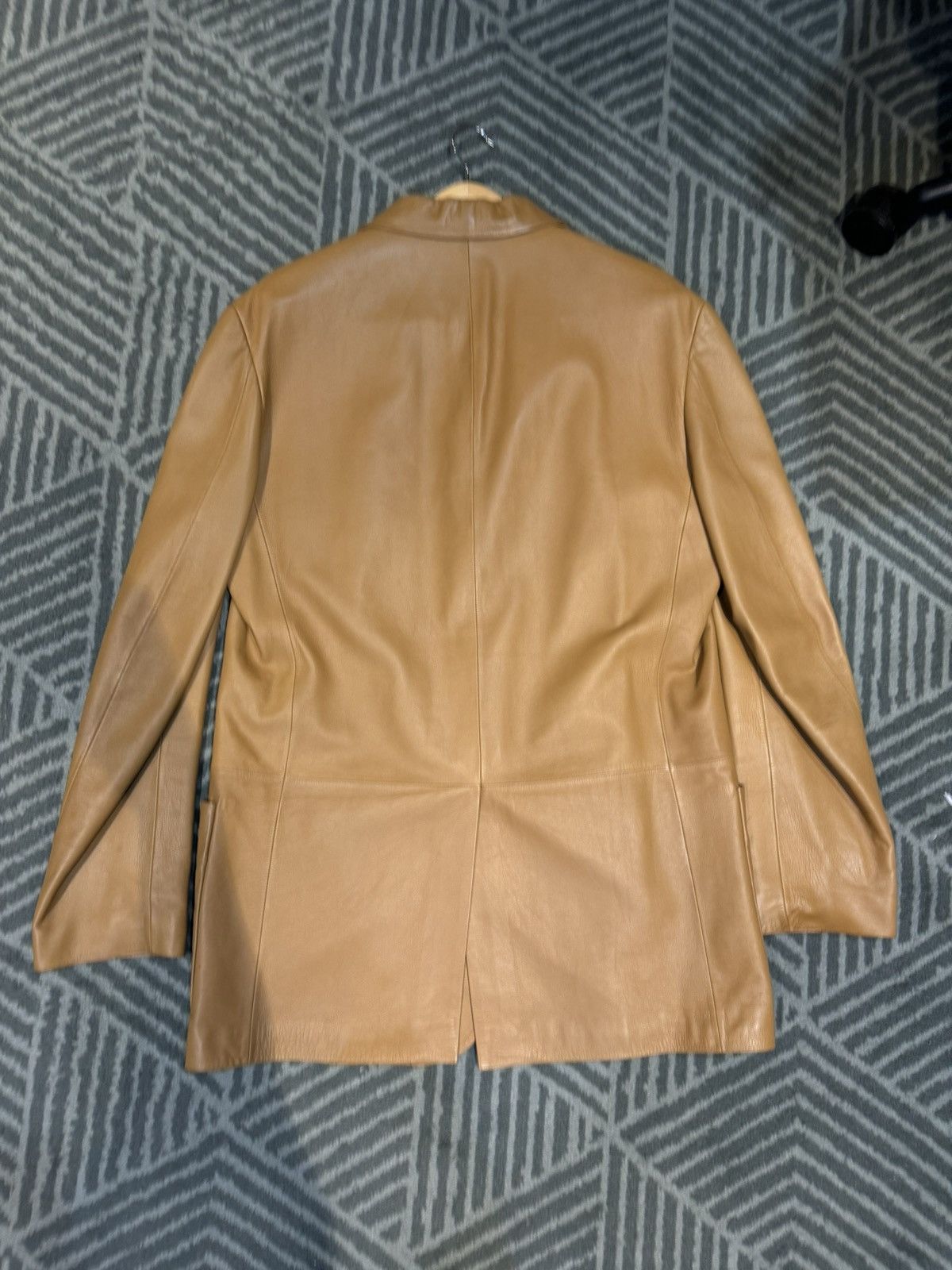 Loewe Loewe Vintage Brown Tan Superb Soft Leather Blazer Jacket 50 Size US M / EU 48-50 / 2 - 23 Thumbnail