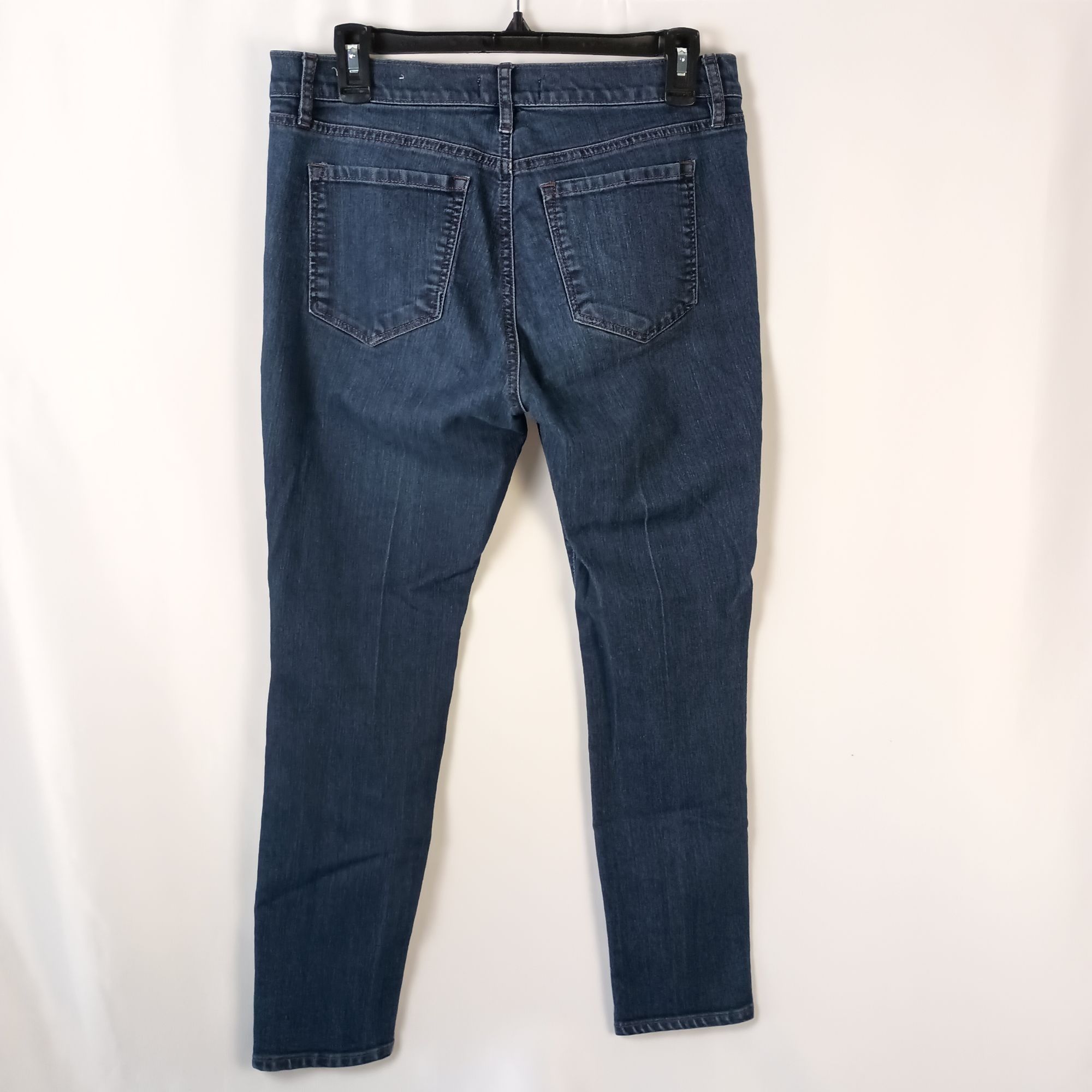 Loft Ann Taylor LOFT Modern Skinny Jeans Women's 10 Mid Rise 27 I Size 30" / US 8 / IT 44 - 4 Thumbnail