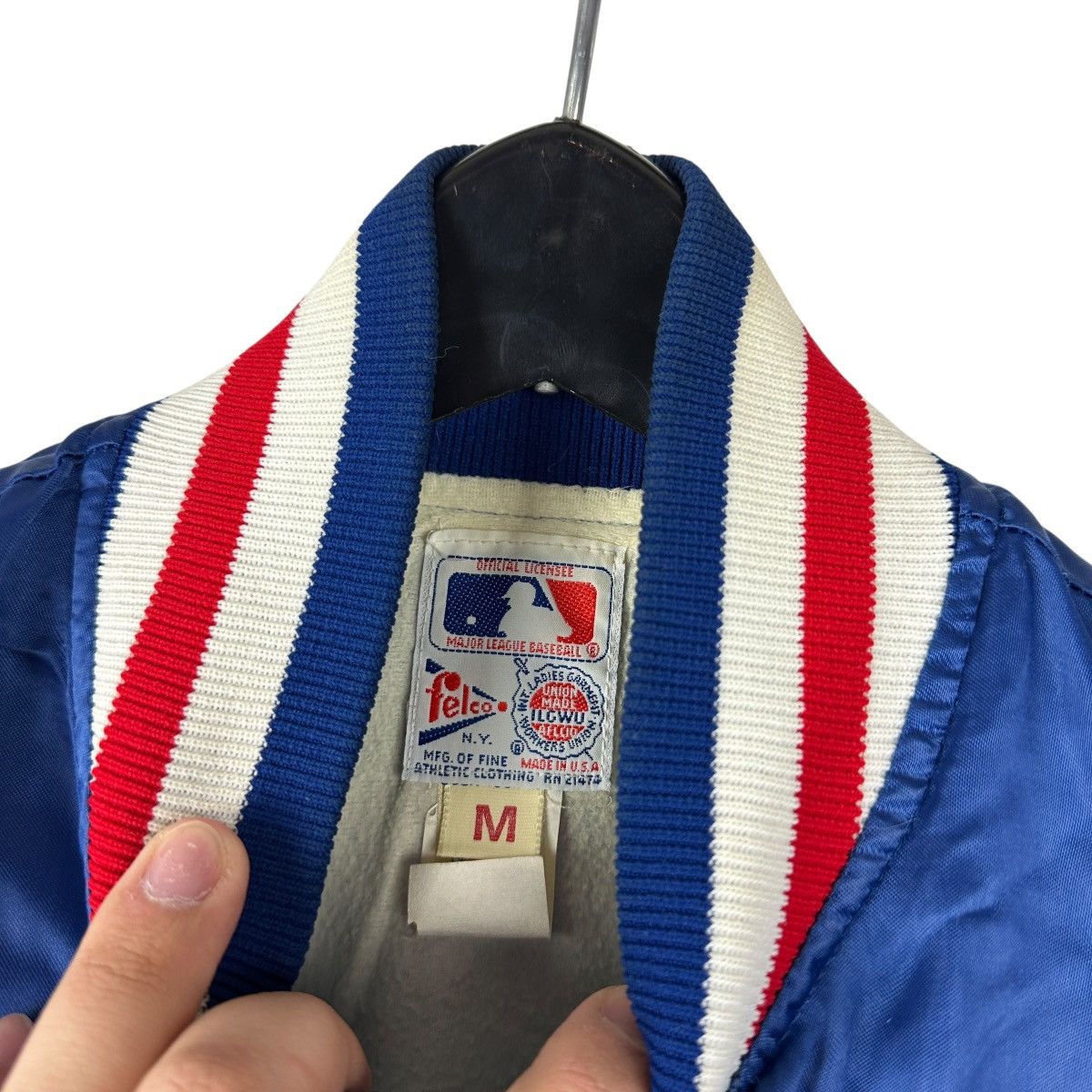 Vintage Vintage 80s Felco Chicago Cubs Satin Jacket Size US M / EU 48-50 / 2 - 7 Thumbnail