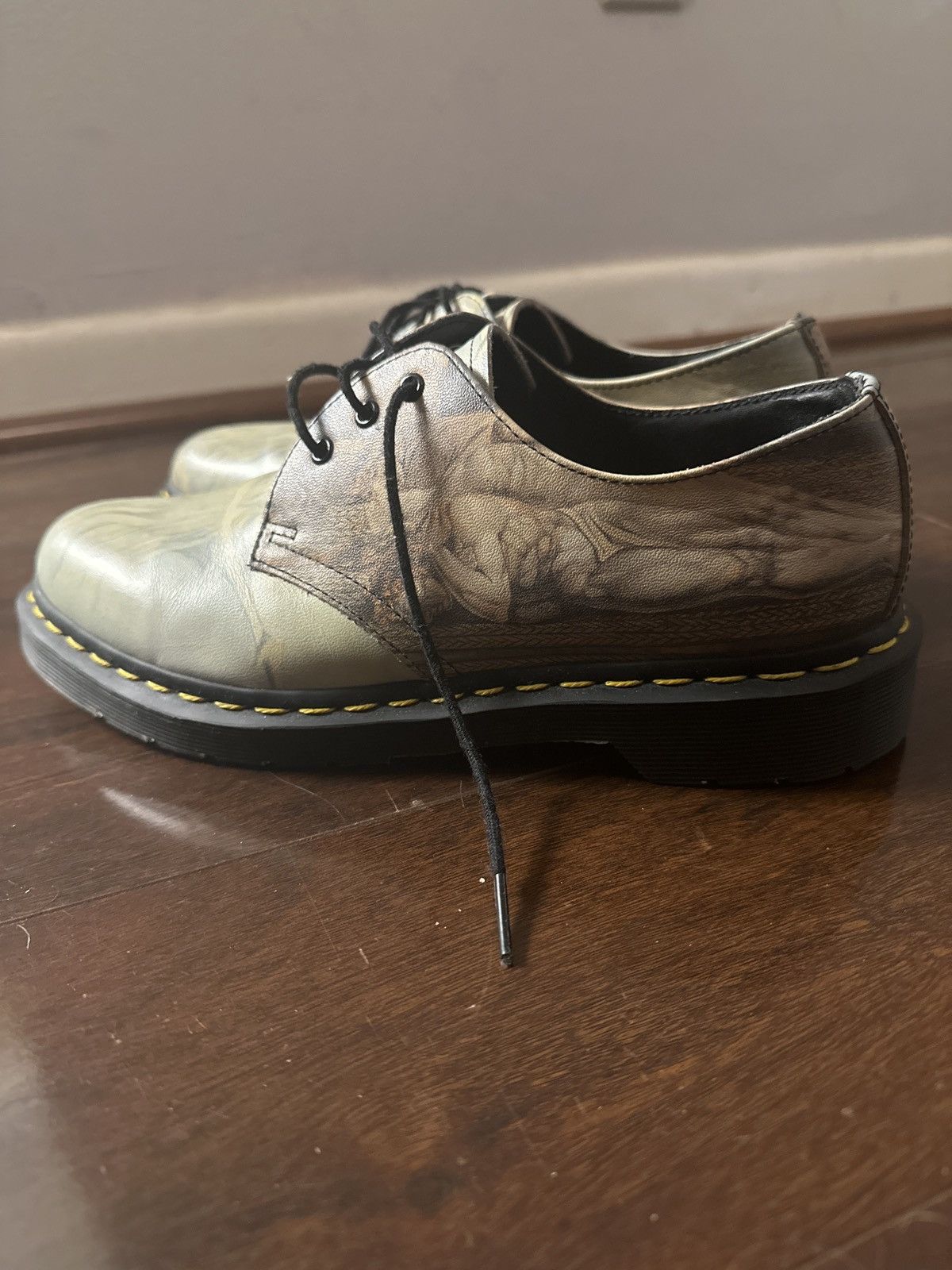 Dr. Martens Rare Vintage Doc Martens RARE TATE William Blake 1461 Museum Derby Grailed