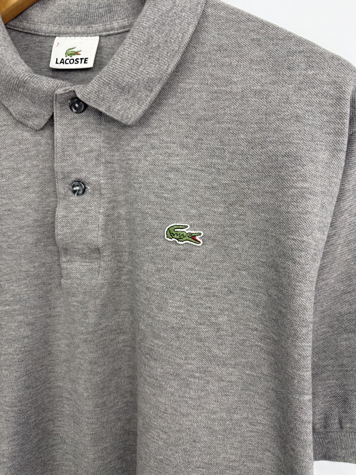 Lacoste 🇫🇷 Vintage 90s Lacoste Polo T-Shirt Made in France Retro Rare Size US XL / EU 56 / 4 - 5 Thumbnail