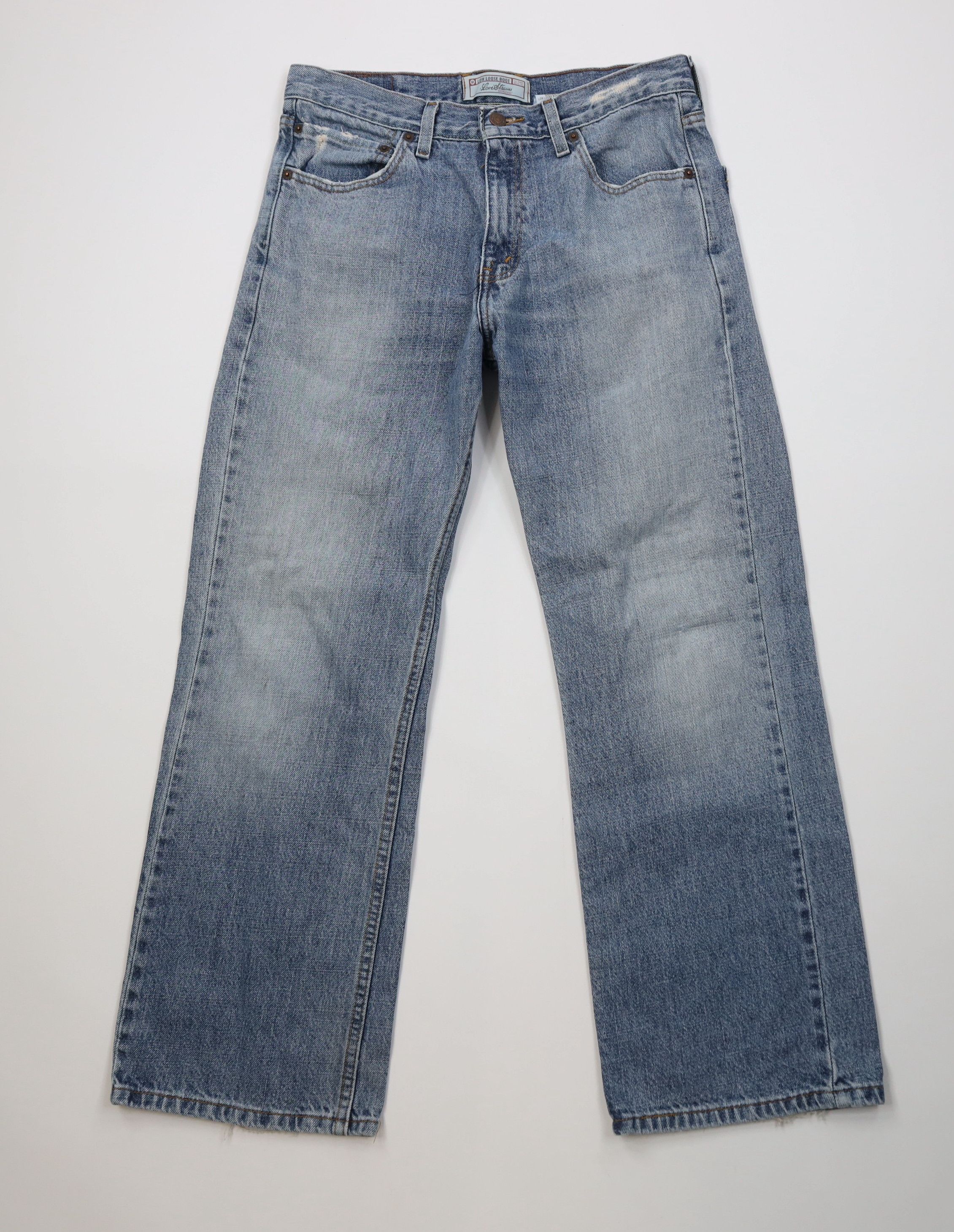 Levi's Vintage Y2K Levis Flared Bootcut Denim Jeans Blue Cotton Size US 30 / EU 46 - 1 Thumbnail