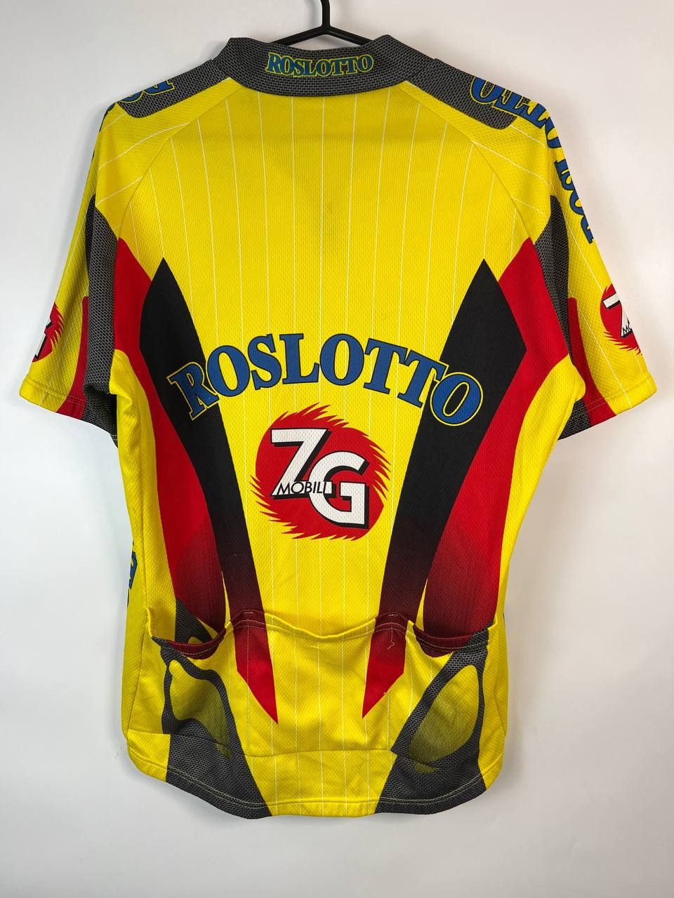 Vintage Roslotto Cycling Jersey By Biemme 1990s Sidi Bianchi Sz L Size US L / EU 52-54 / 3 - 7 Thumbnail