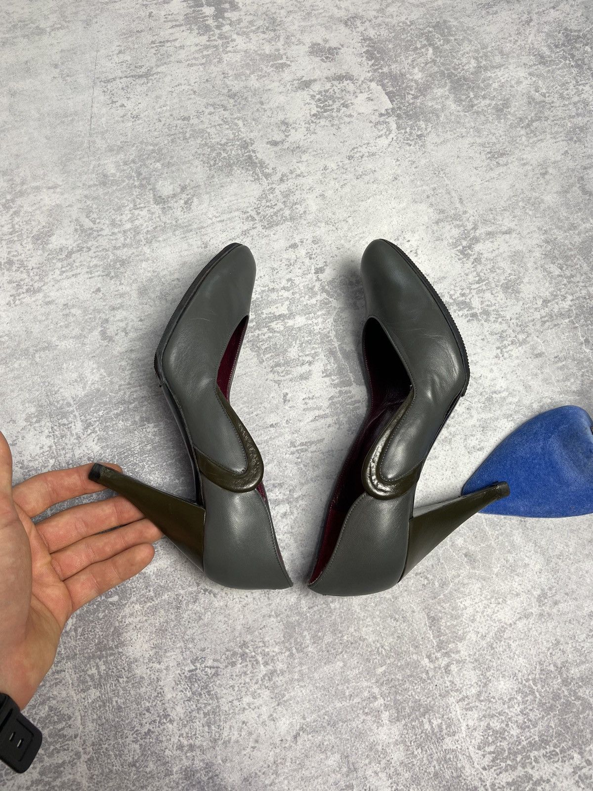 Christian Dior 90s Souliers Leather Vintage Luxury Y2K Heels