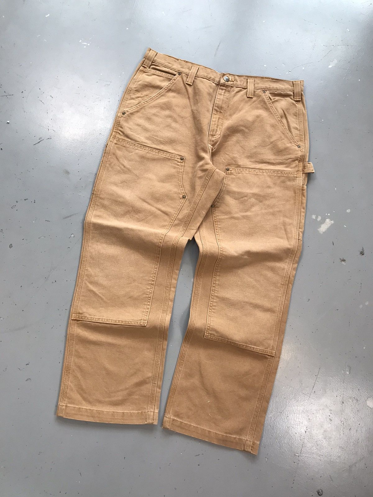 Carhartt × Vintage Vintage Carhartt double knee denim Size US 38 / EU 54 - 2 Thumbnail