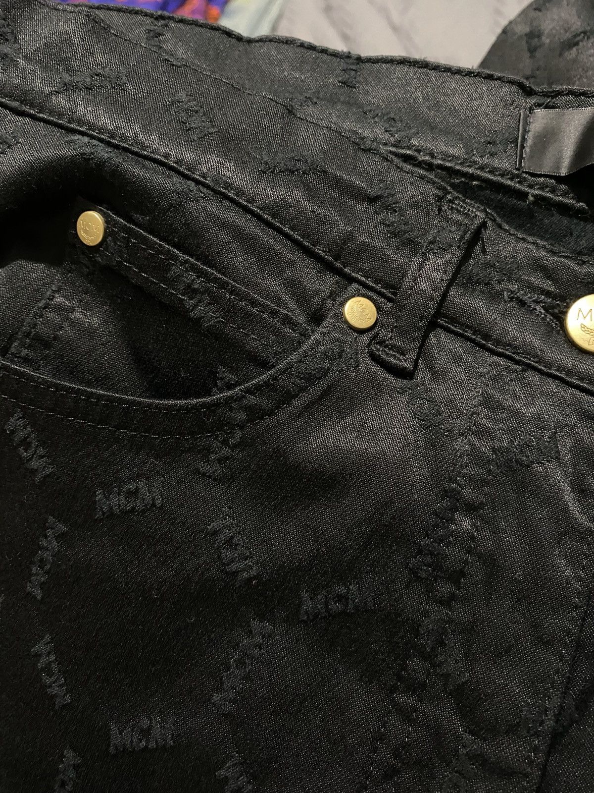 Japanese Brand × MCM MCM Monogram Pants 30 Trousers Japanese Archive rare track Size US 30 / EU 46 - 13 Thumbnail