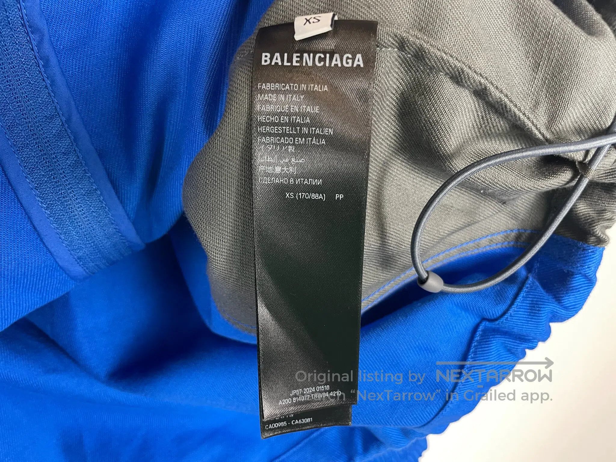 Balenciaga Balenciaga Color Blocked Zip-up Jacket Size US XS / EU 42 / 0 - 5 Thumbnail