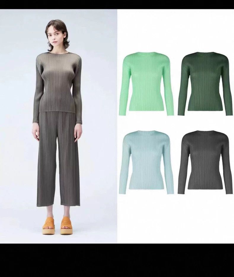 Issey Miyake issey miyake Round neck, solid color, long sleeves Size M / US 6-8 / IT 42-44 - 1 Thumbnail