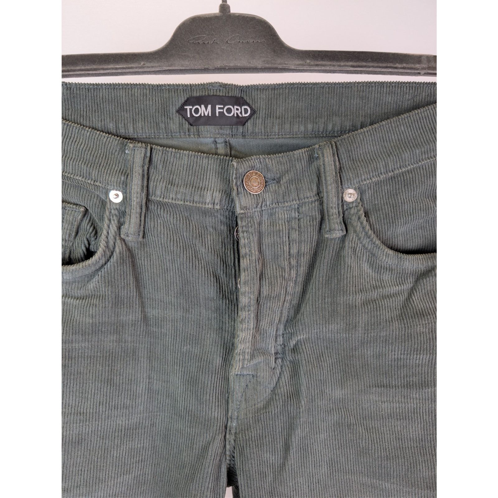 Tom Ford Straight Jeans in Khaki BNWT 33 Size US 33 - 8 Thumbnail