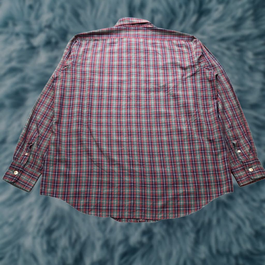 Vintage VINTAGE LL Bean Shirt Plaid Flannel Button-Up Long Sleeve Men L Red Size US L / EU 52-54 / 3 - 1 Thumbnail