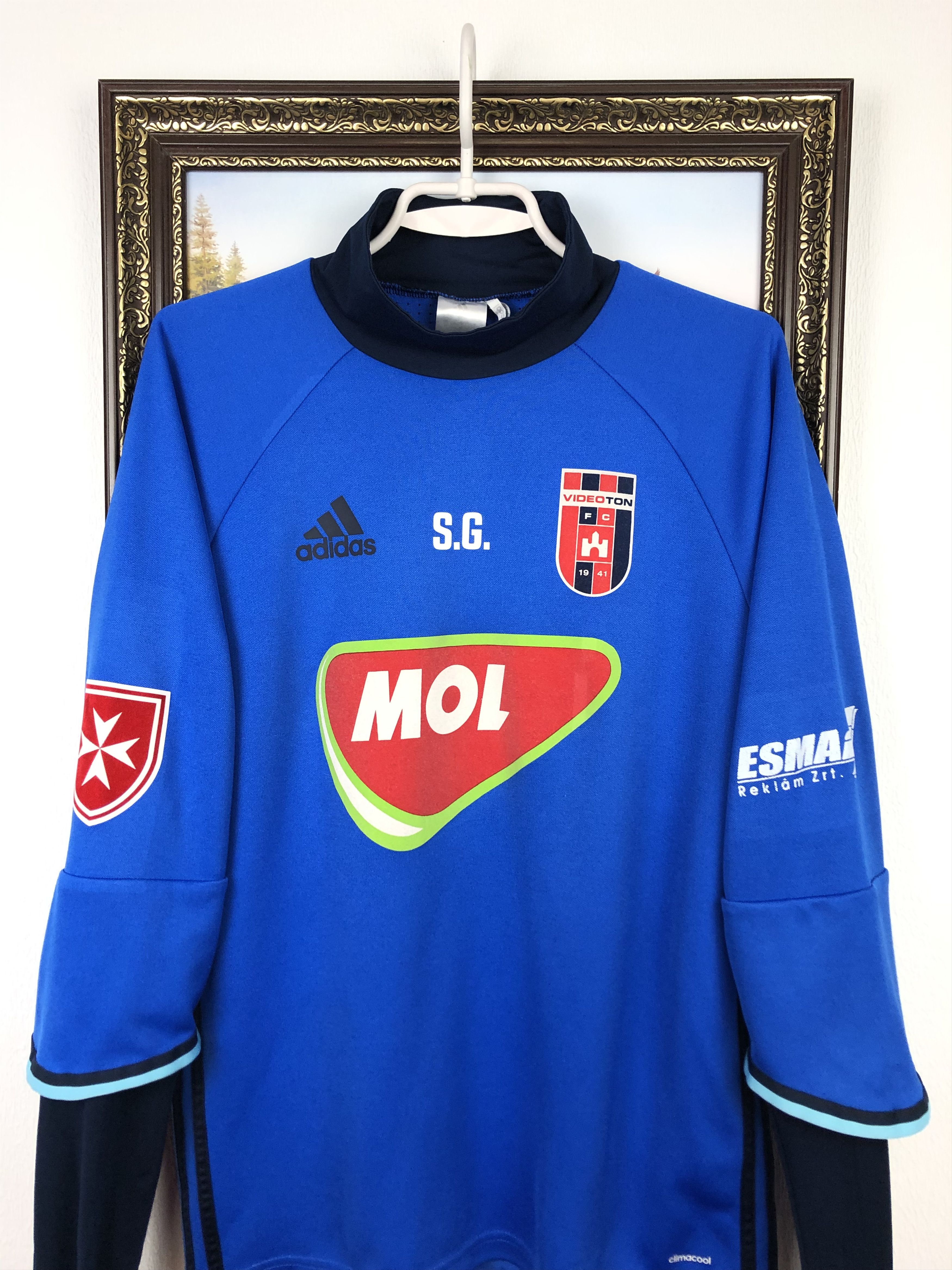 Adidas Adidas Fehérvár Videoton FC Football Sweatshirt Train Track Size US M / EU 48-50 / 2 - 2 Thumbnail
