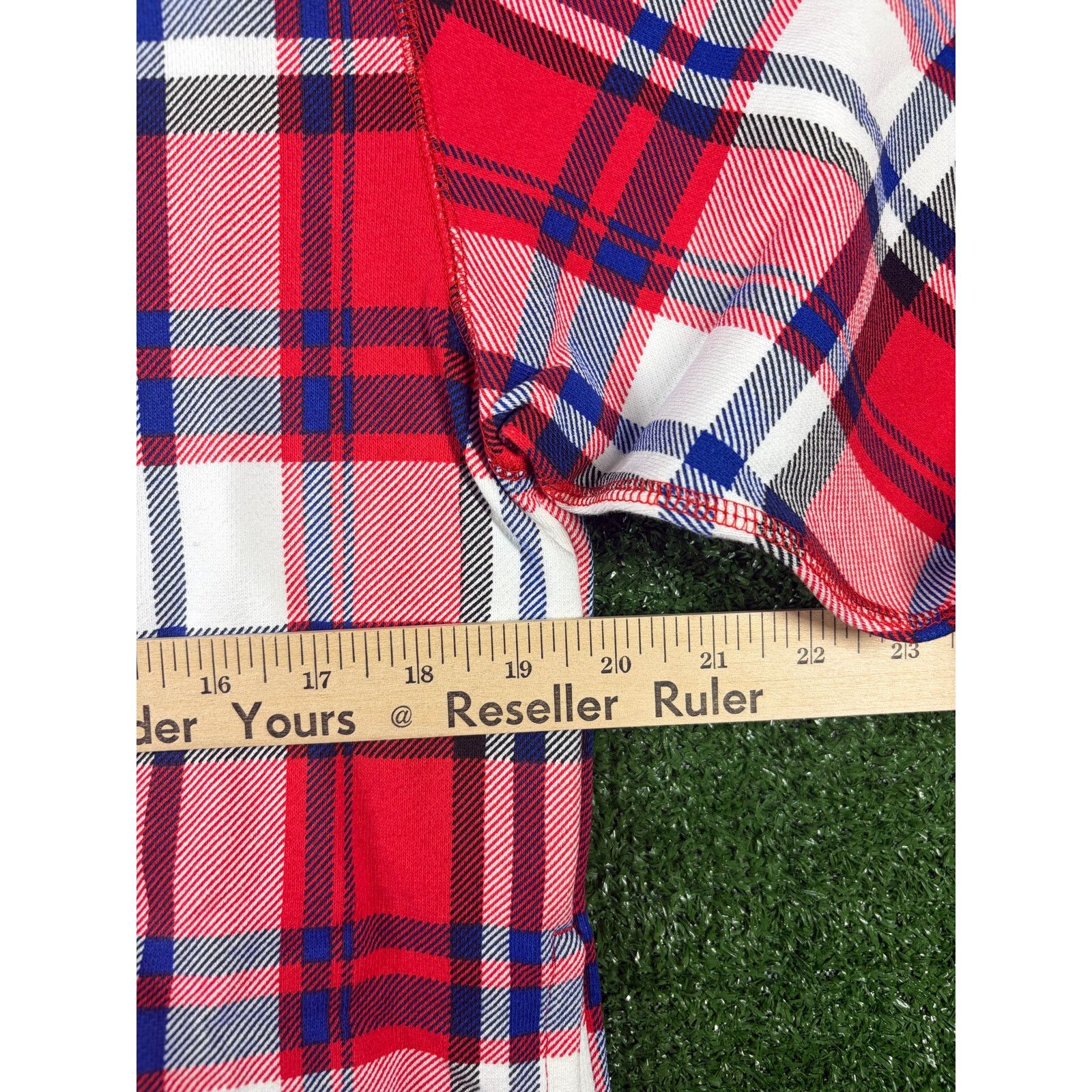Bape Bape London Plaid Check Wide Pullover Hoodie Size Medium Size US M / EU 48-50 / 2 - 5 Thumbnail
