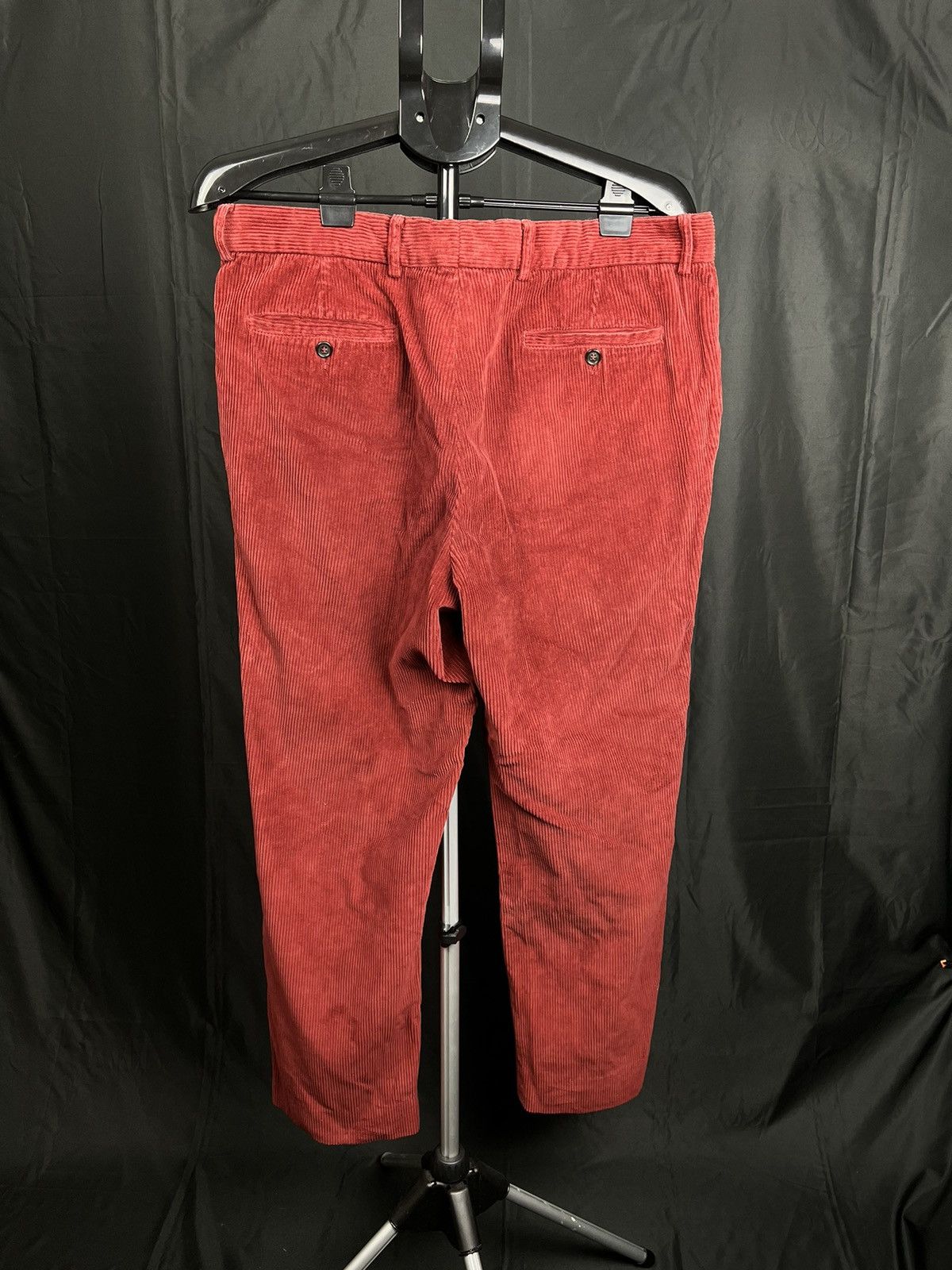 Burberry Vintage Burberry velvet corduroy red pants old money Size US 36 / EU 52 - 4 Thumbnail