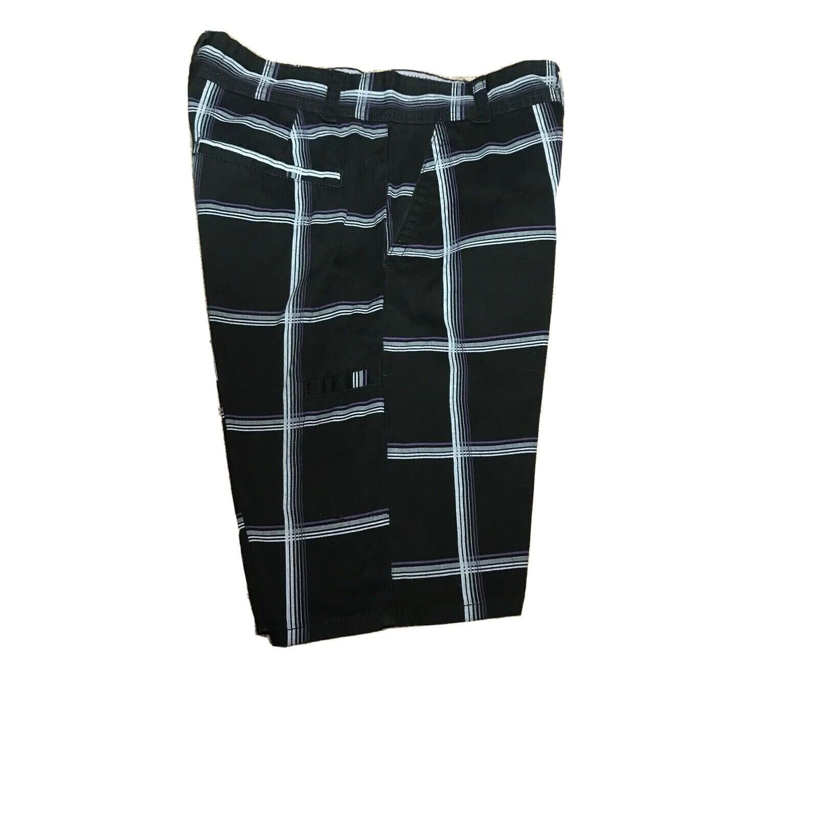 Other Op Ocean Pacific Men’s Cotton Shorts Size 30 Black, White, P Size US 30 / EU 46 - 4 Thumbnail