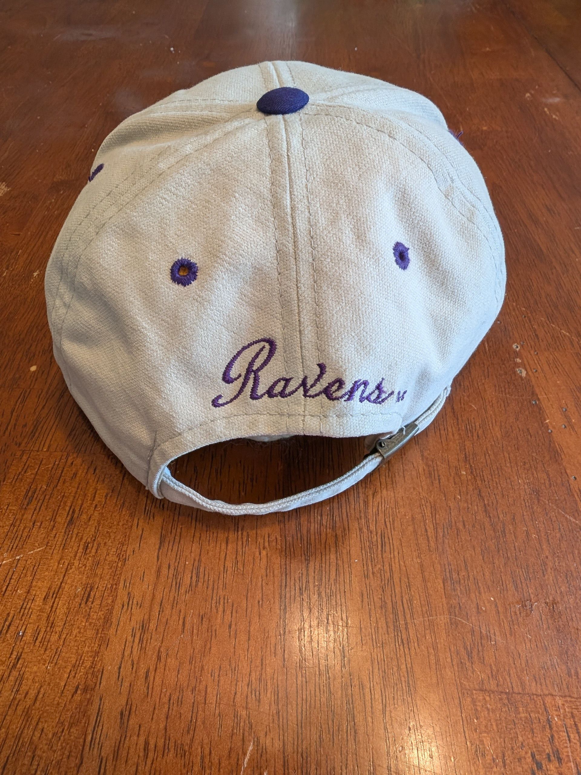 Drew Pearson 1996 Baltimore Ravens Script Drew Pearson Strapback Hat Size ONE SIZE - 3 Thumbnail