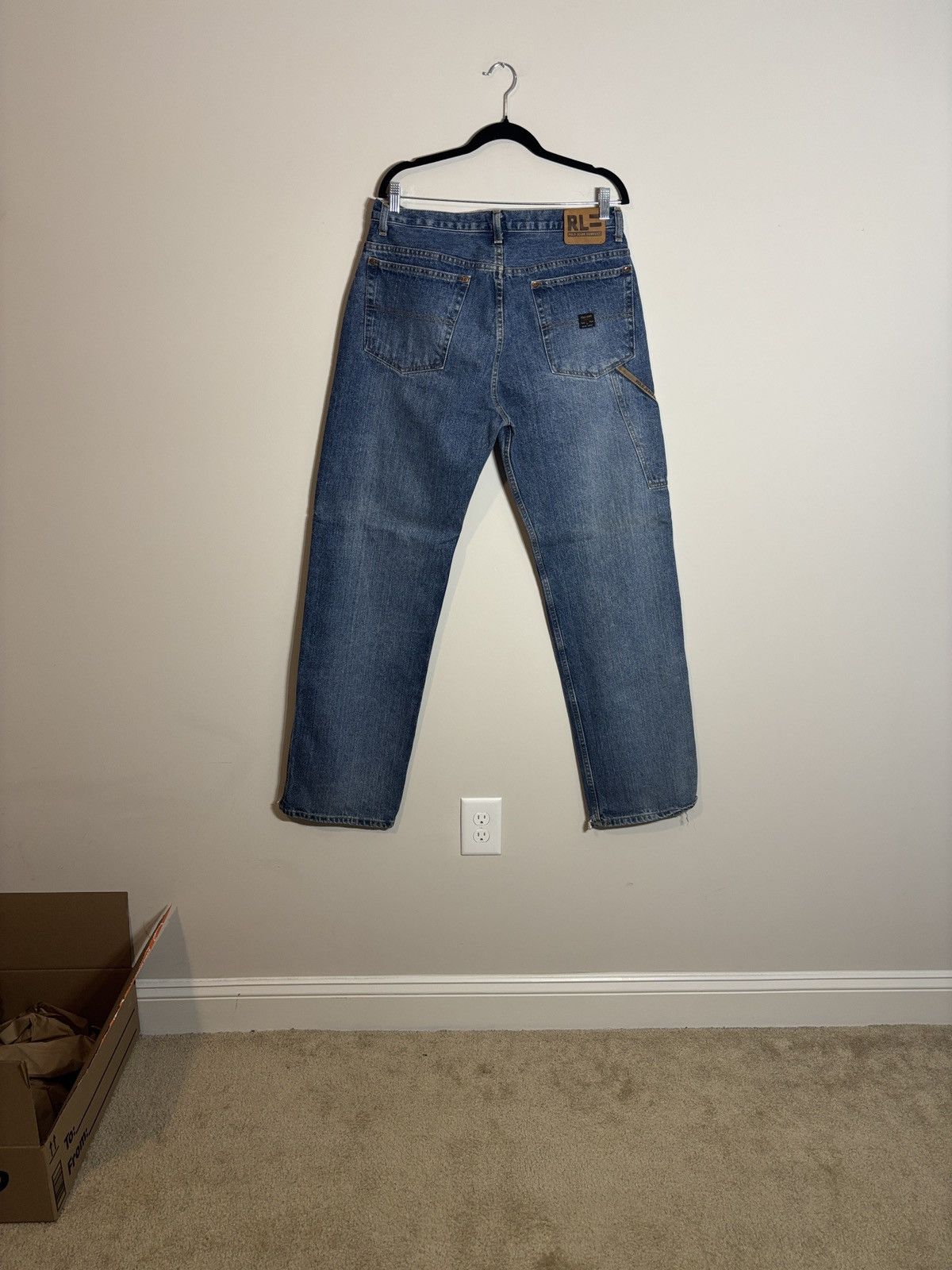 Polo Ralph Lauren Vintage Polo Jeans Ralph Lauren 67 Carpenter Jeans 32x34 Size US 32 / EU 48 - 1 Thumbnail
