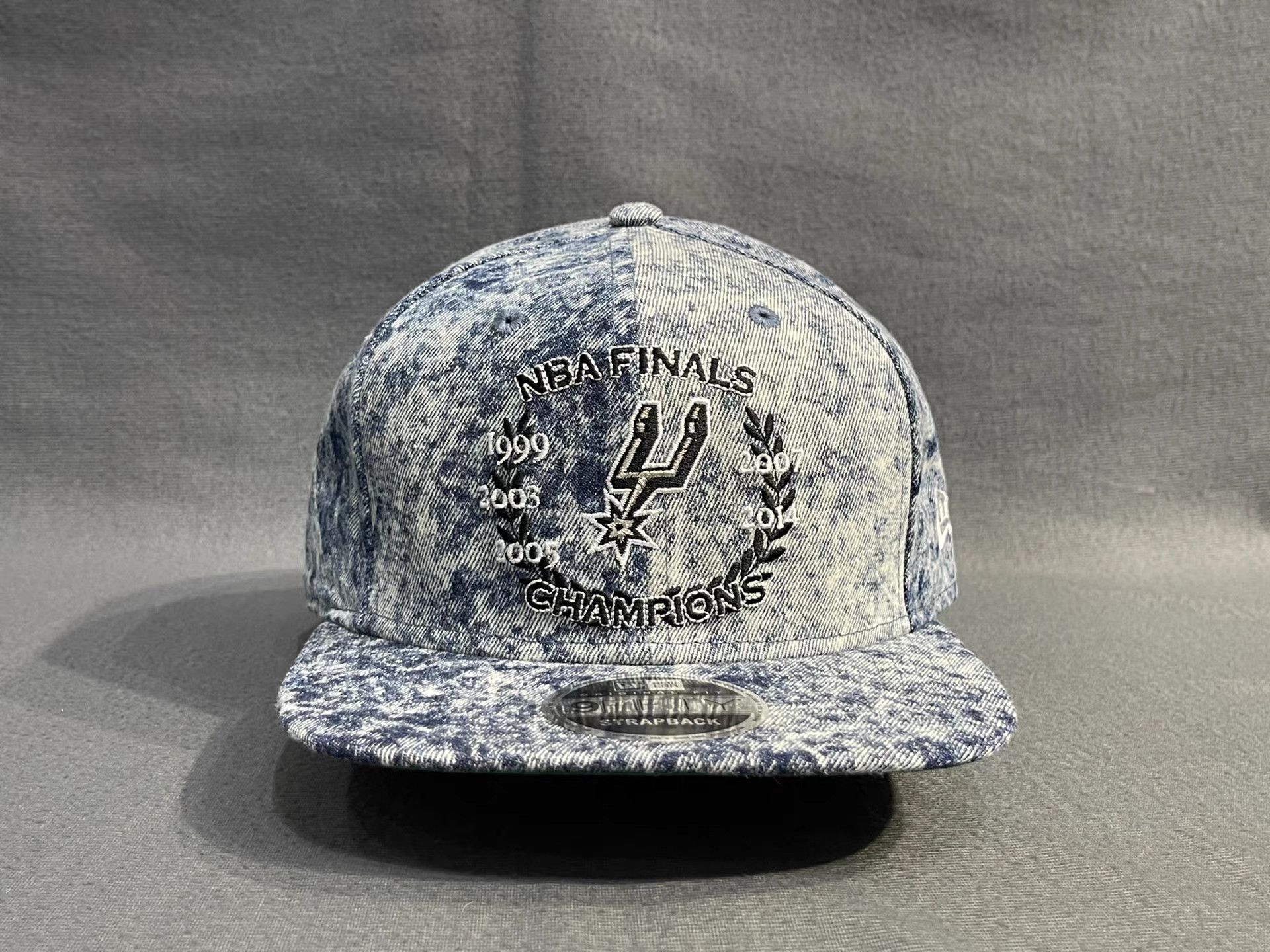 New Era New Era San Antonio Spurs Flat Brim Cap Q5 Size ONE SIZE - 5 Thumbnail