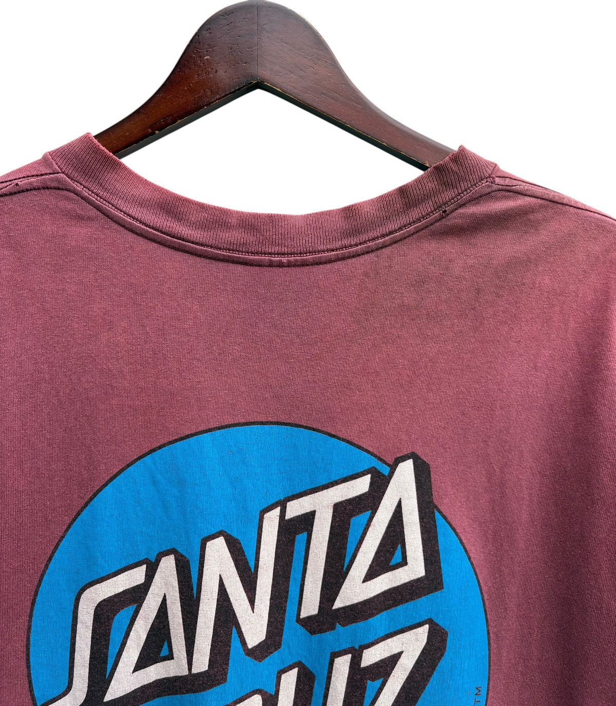 Santa Cruz Skateboards Vintage 90’s Santa Cruz Skateboards OG Logo Distressed Shirt Size US M / EU 48-50 / 2 - 11 Thumbnail