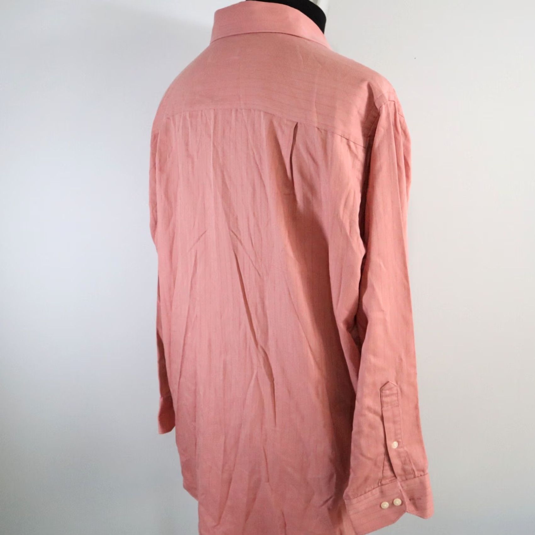 Geoffrey Beene Geoffrey Beene Shirt Mens XL 17 32/33 Wrinkle Free Striped Button Up Long Sleeve Size US XL / EU 56 / 4 - 4 Thumbnail