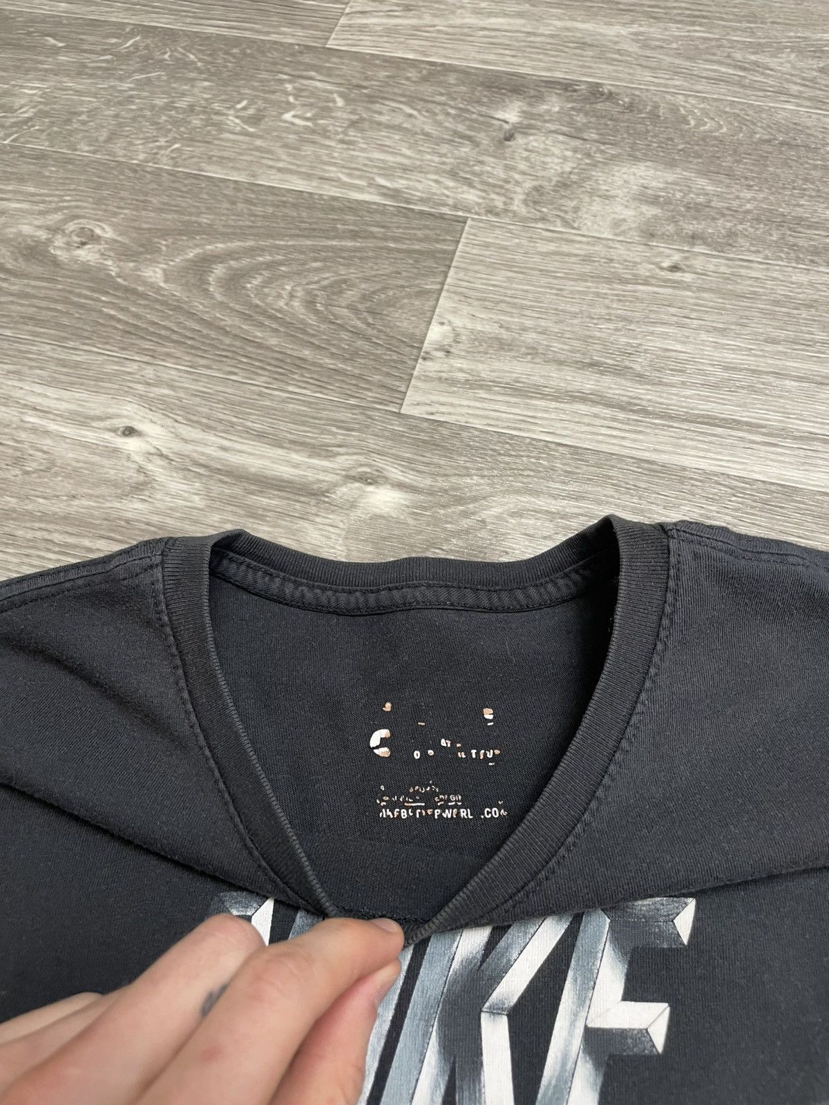 Nike Nike Black T-Shirt Size US S / EU 44-46 / 1 - 6 Thumbnail