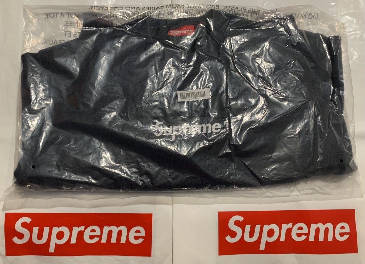 Supreme Washed Box Logo Crewneck ネイビー S Supreme ‐ Washed Box Logo Crewneck Navy – HOMEGAME TOKYO