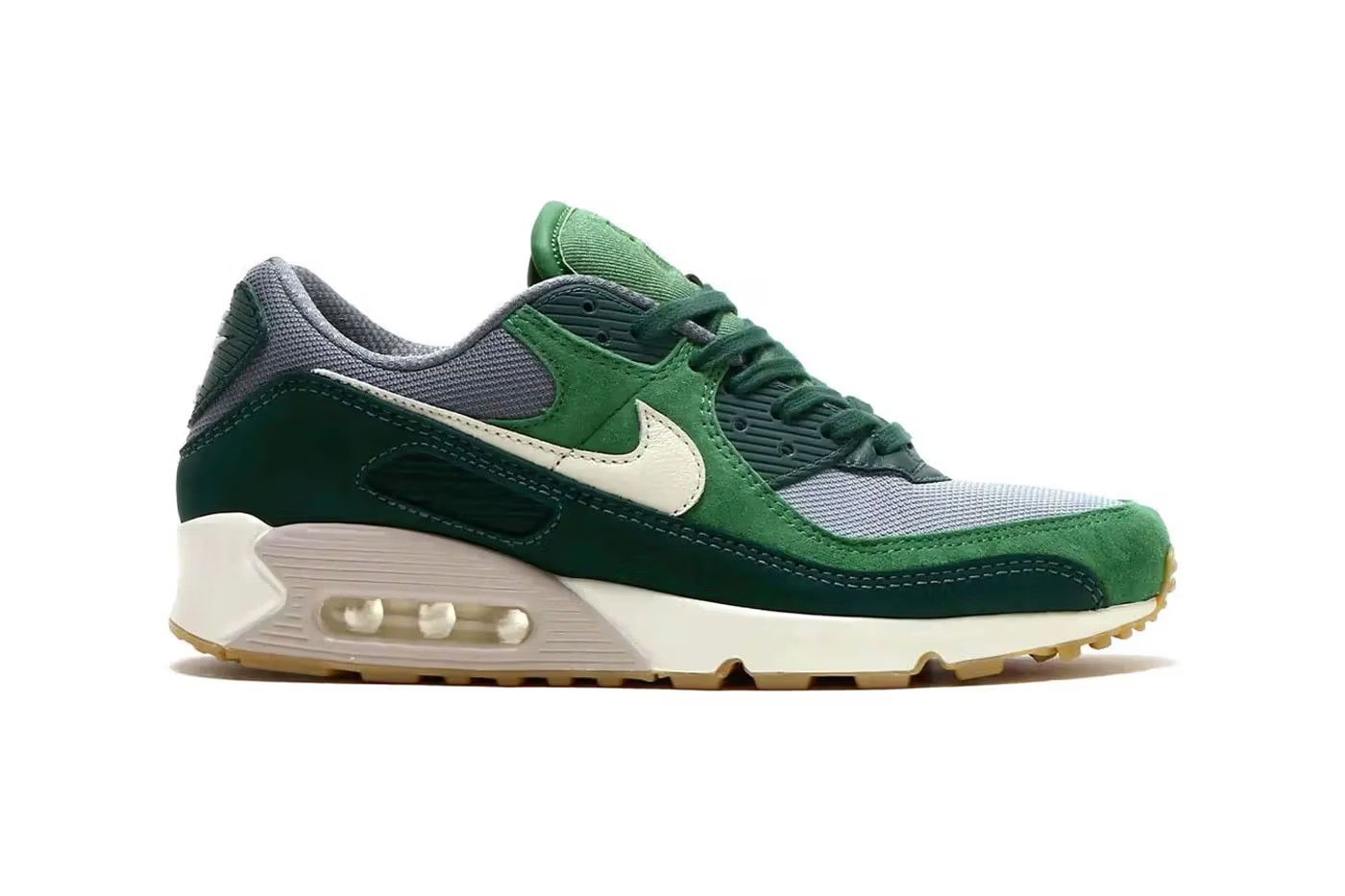 Nike 💚 2022 Nike Air Max 90 PRM Pro Green/Pale Ivory US 13 NEW Size US 13 / EU 46 - 2 Thumbnail