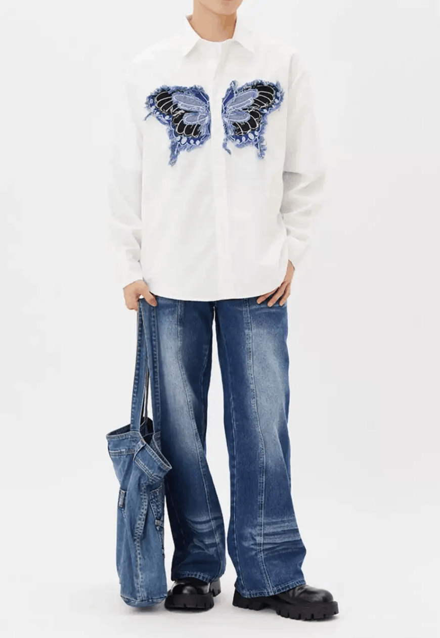 Other Men’s butterfly shirt Size US M / EU 48-50 / 2 - 2 Thumbnail