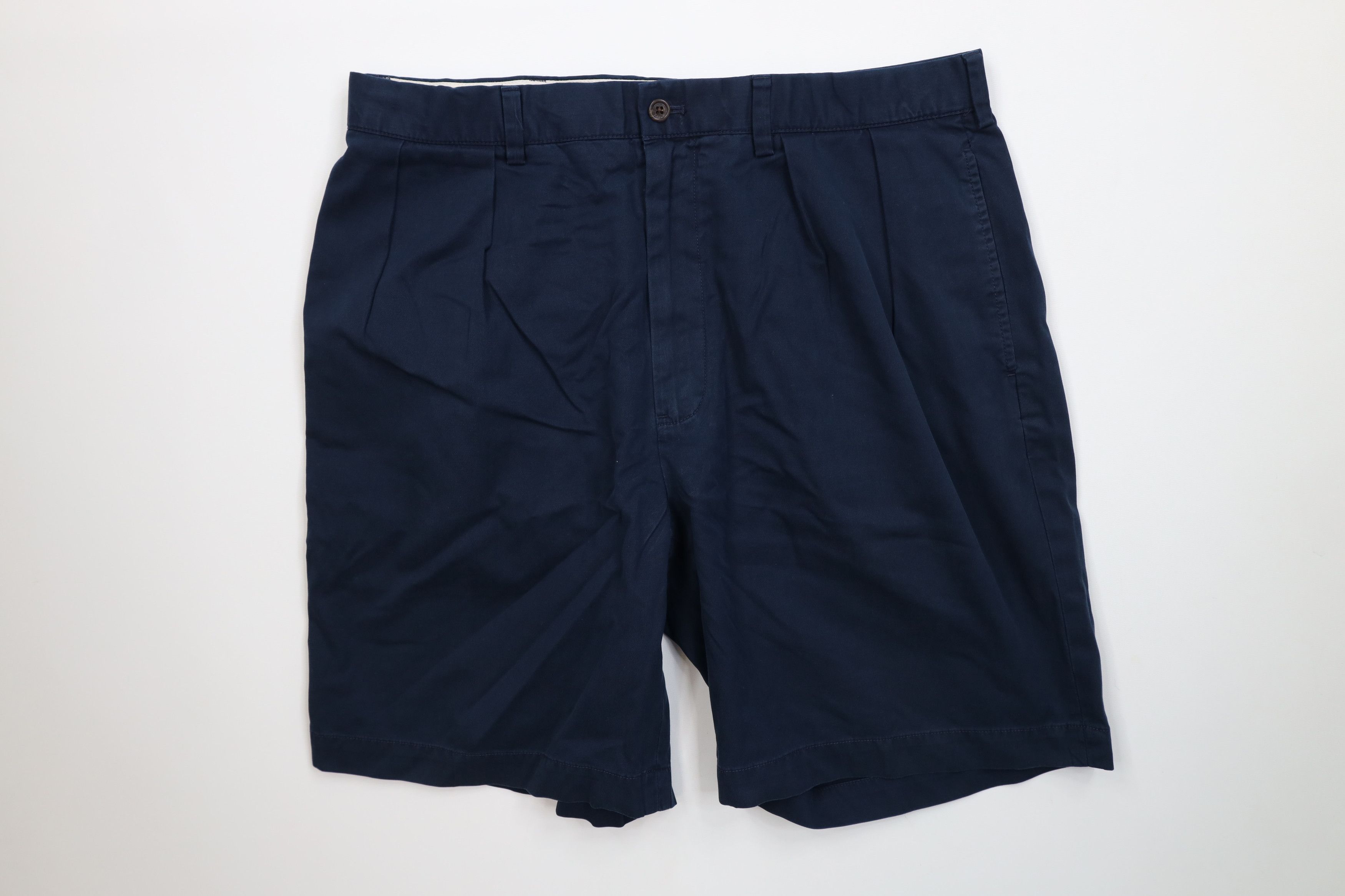 Ralph Lauren Vintage 90s Polo Golf Ralph Lauren Chino Shorts Blue Cotton Size US 34 / EU 50 - 1 Thumbnail
