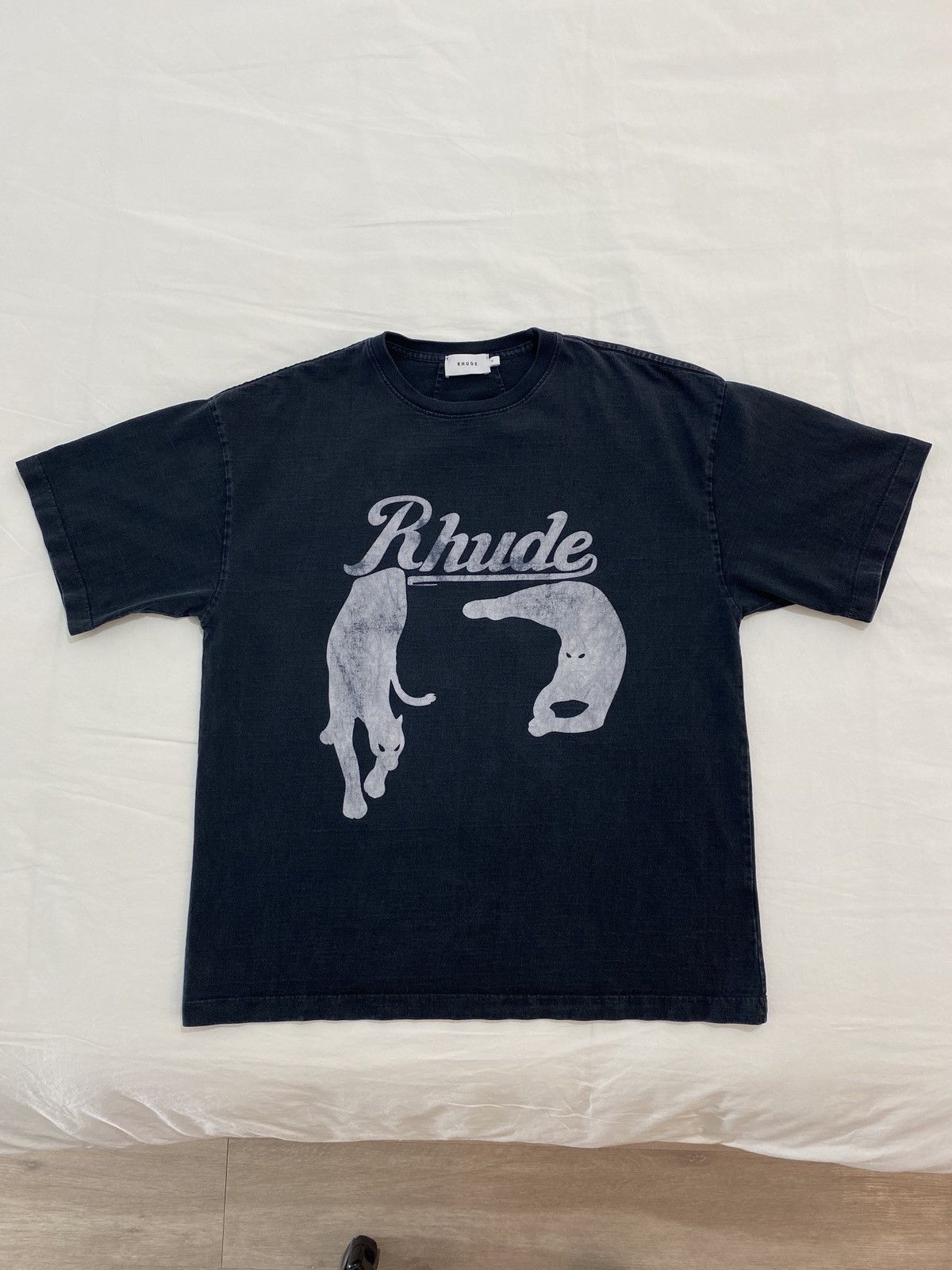 Rhude Rhude Black Cat Tee Size US M / EU 48-50 / 2 - 1 Thumbnail