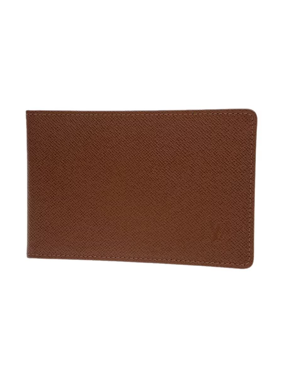 Louis Vuitton Louis Vuitton Taiga Pass Case Brown Size ONE SIZE - 1 Thumbnail