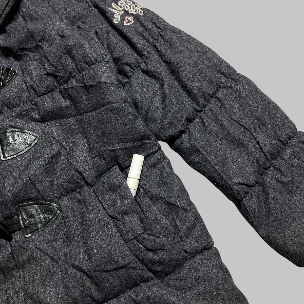 Angel Blue ALGY - Vtg Puffy Puffer Unique Jacket Y2K Japanese Brand Size US M / EU 48-50 / 2 - 6 Thumbnail