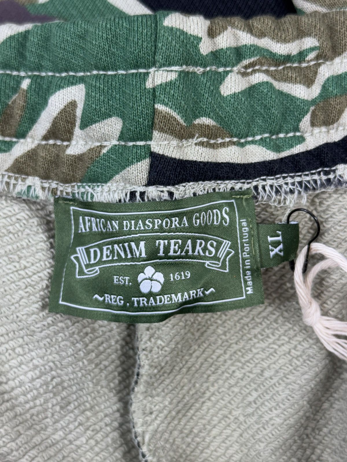 DENIM TEARS CAMOUFLAGE SWEATPANTS Size US 36 / EU 52 - 5 Thumbnail