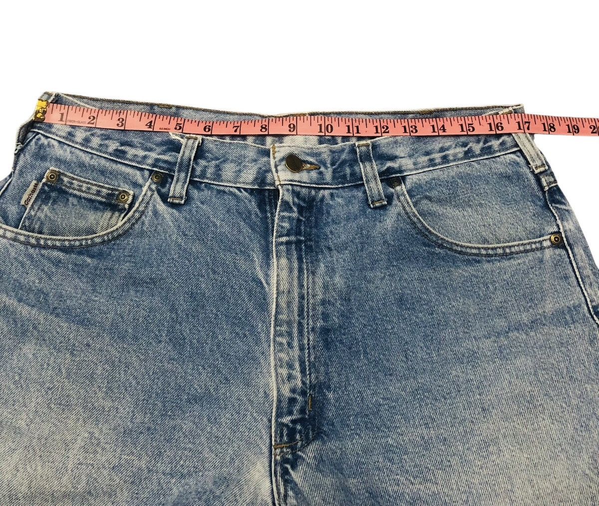 Carhartt × Vintage Vintage distressed carhatt baggy jeans Size US 34 / EU 50 - 11 Thumbnail