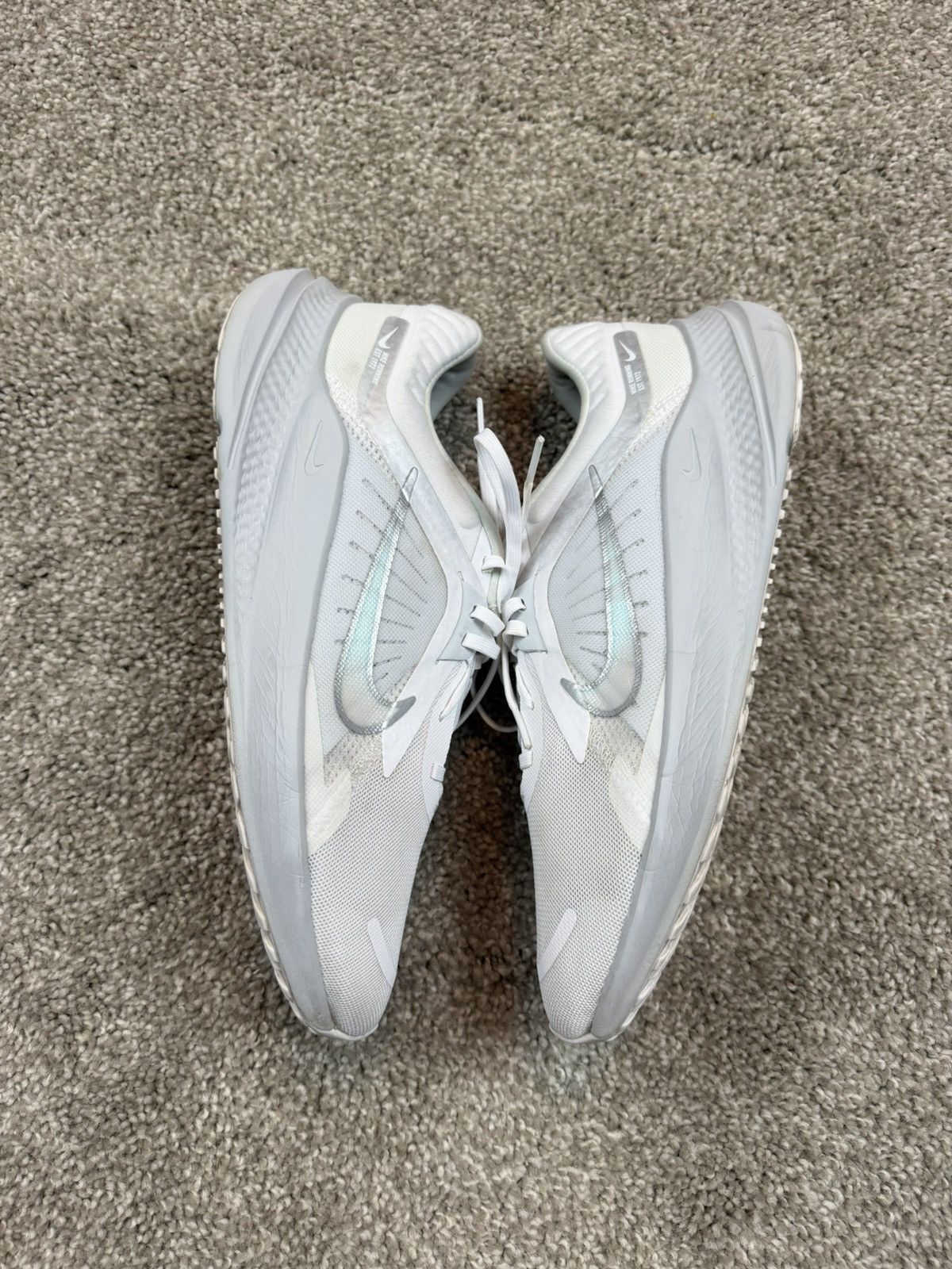 Nike Nike Quest 5 Road Running Shoes — White/Pure Platinum Size US 11 / EU 44 - 1 Thumbnail