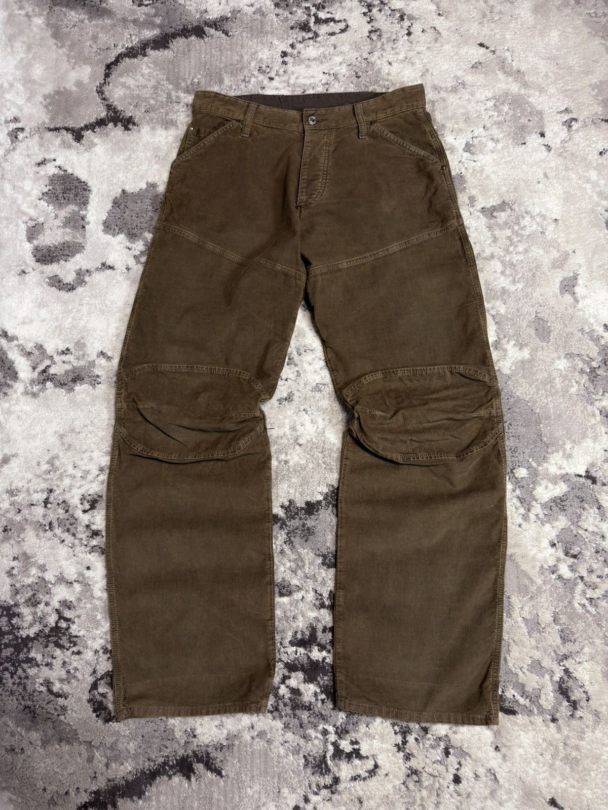 G-Star Sick Vintage G Star Elwood Corduroy Pants LGB Balenciaga Y3 Size US 34 / EU 50 - 9 Thumbnail