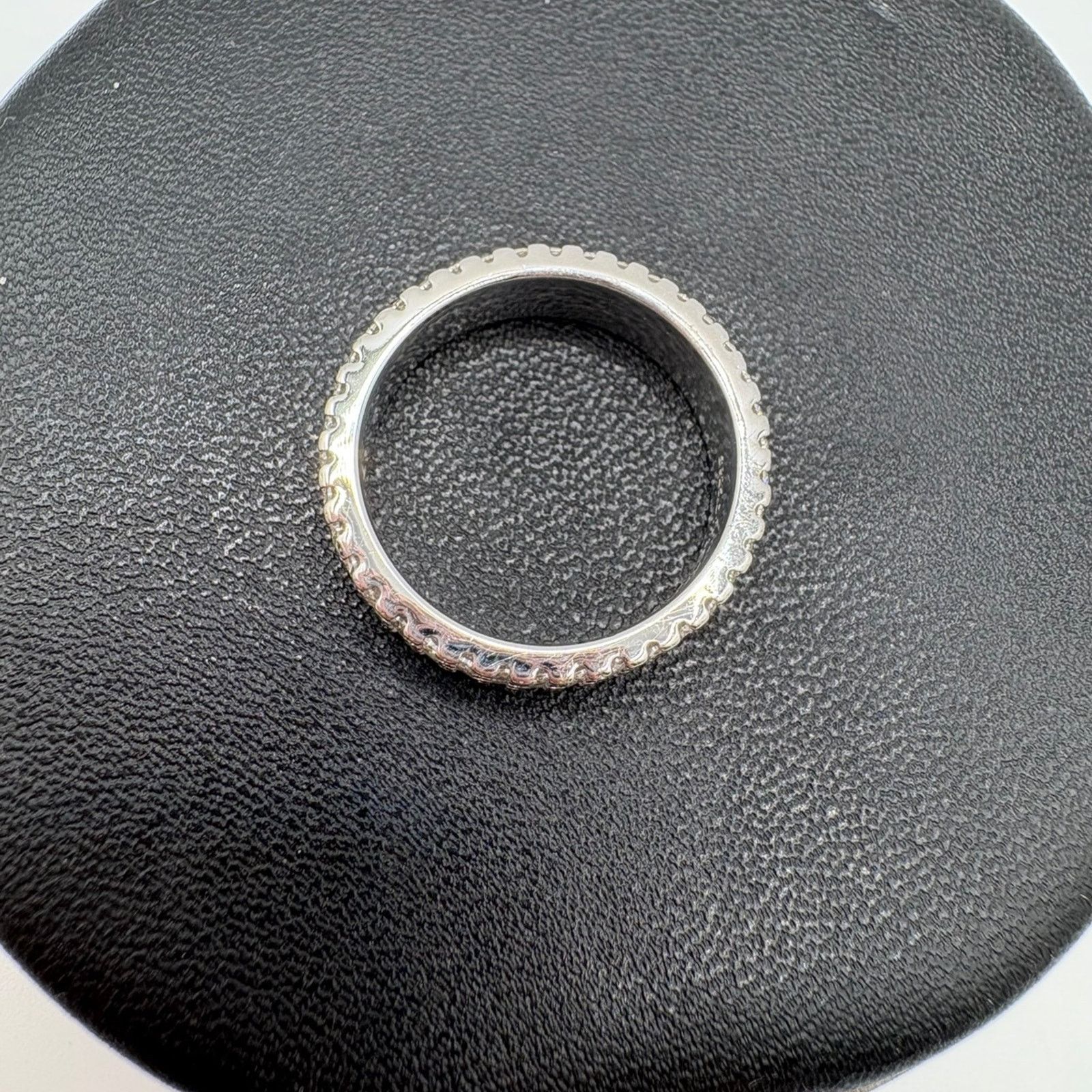 Other Moissanite 3-Row Band 1.725ct, S925 Silver, Size 6.5 Size ONE SIZE - 2 Thumbnail