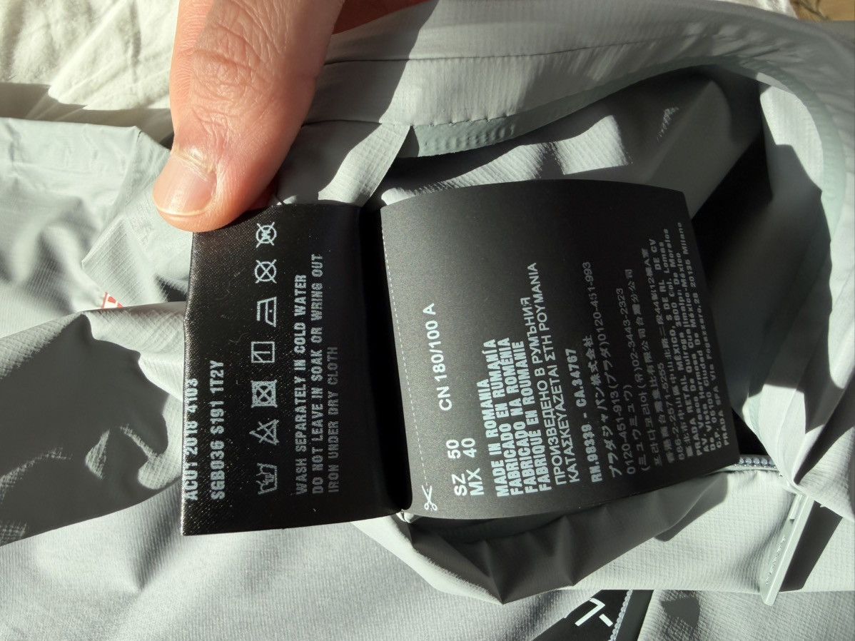 Prada Prada Linea Rossa Nylon Vest Grey Size US M / EU 48-50 / 2 - 9 Thumbnail