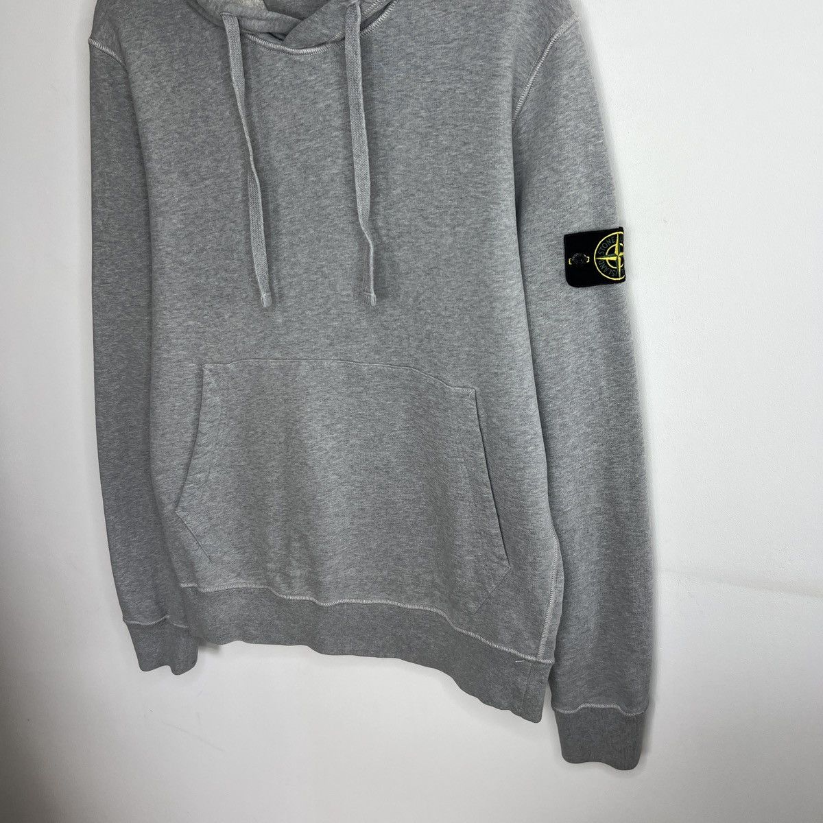 Stone Island Stone Island Hoodie Sweatshirt Hooded Gray Patch Logo Size US L / EU 52-54 / 3 - 2 Thumbnail
