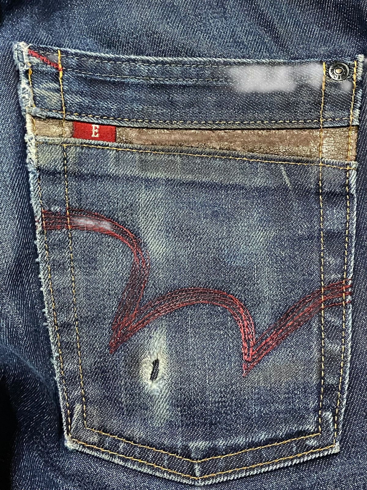 Edwin Vintage Japanese Brand Edwin Union Made Twist Leg Jeans Size US 30 / EU 46 - 10 Thumbnail