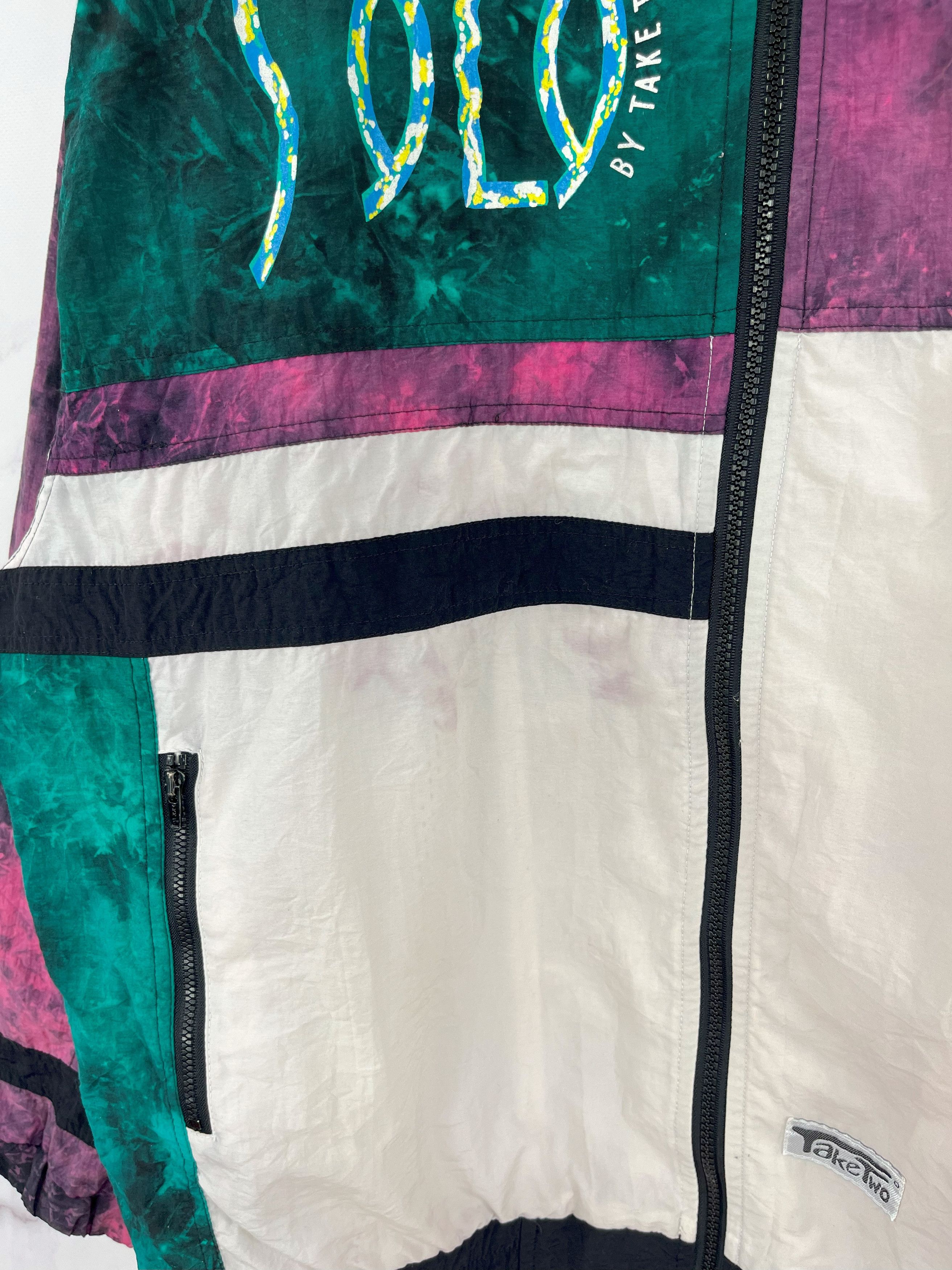 Other Vintage Take Two Space Colourblock Retro Track Jacket Size US M / EU 48-50 / 2 - 10 Thumbnail
