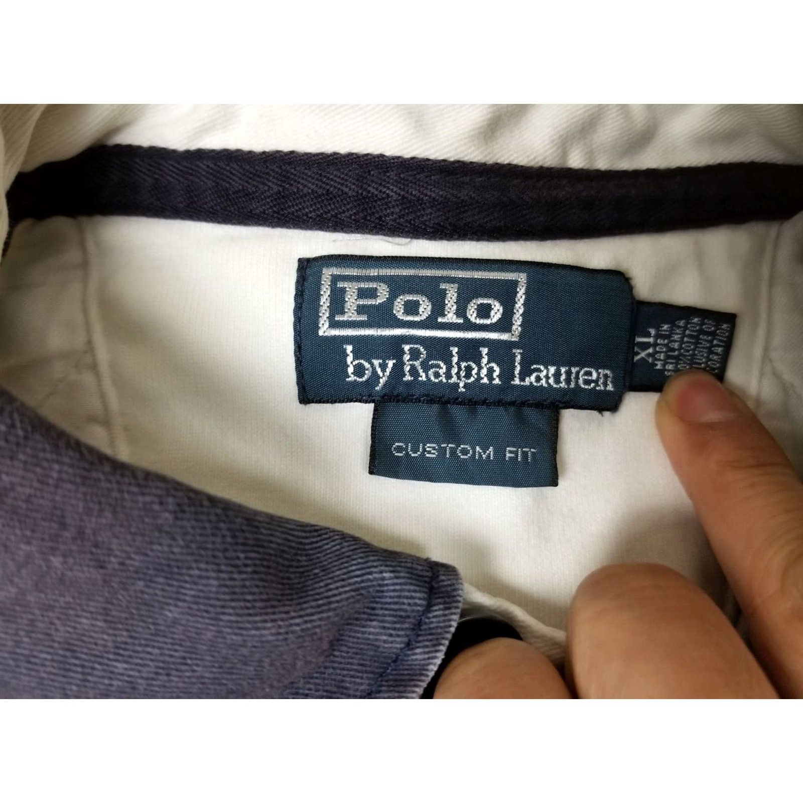 Ralph Lauren VINTAGE Ralph Lauren POLO BIG LOGO RUGBY SHIRT XLARGE Mens Shirt Size US XL / EU 56 / 4 - 3 Thumbnail