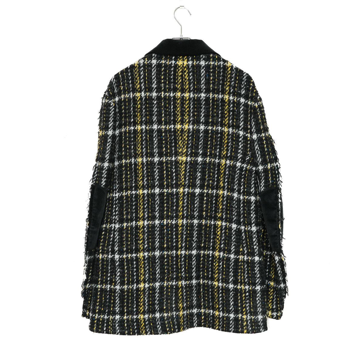 Marni MARNI 2022AW CHECKED WOOL-BLEND TWEED BLAZER Size US M / EU 48-50 / 2 - 2 Thumbnail