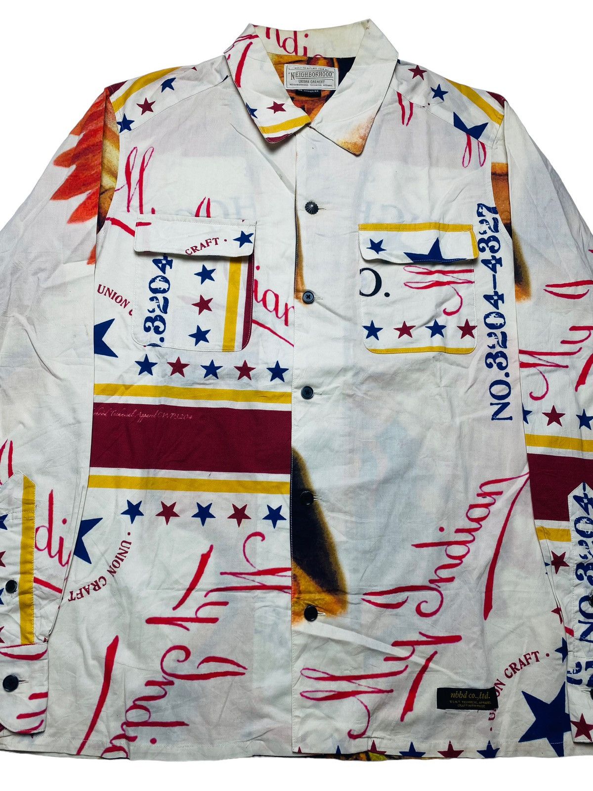 Hysteric Glamour 2000s Neighborhood - Indian Girl Button Shirt Size US M / EU 48-50 / 2 - 13 Thumbnail