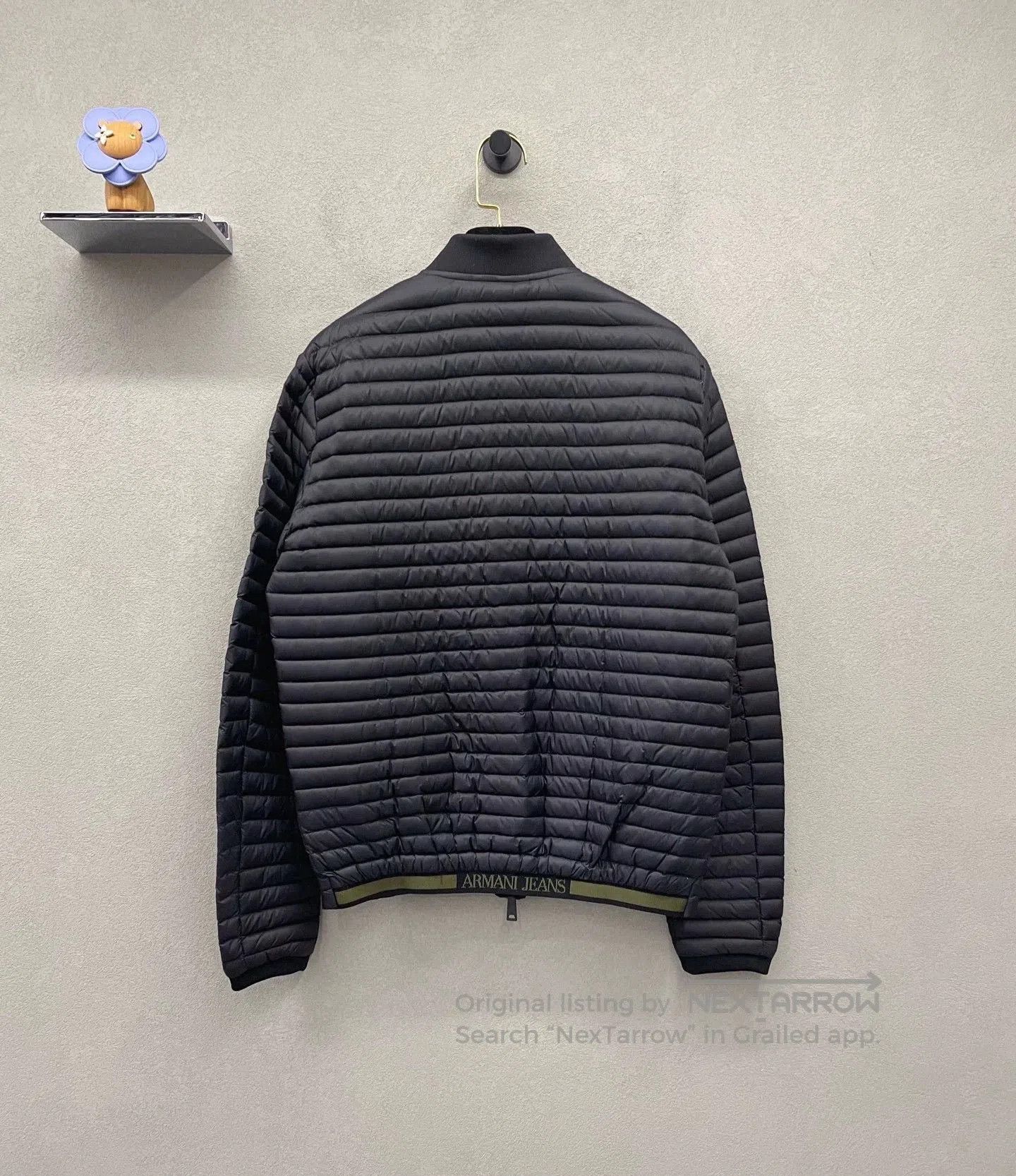 Emporio Armani lightweight black Armani down jacket for men. Size US M / EU 48-50 / 2 - 2 Thumbnail