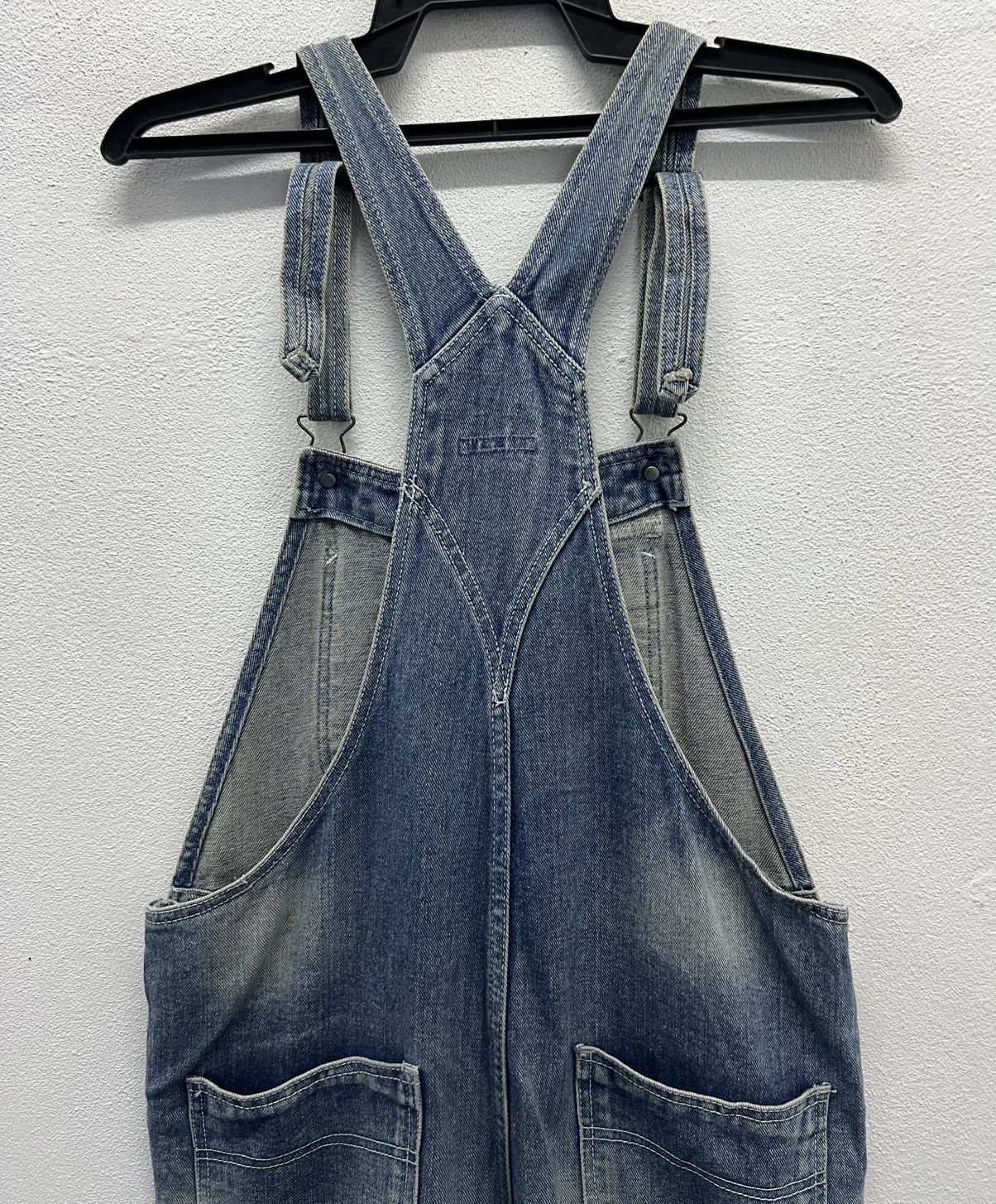 Japanese Brand × Vintage Vintage Y2K Style Tocador Distressed Denim Overalls Size US 34 / EU 50 - 4 Thumbnail